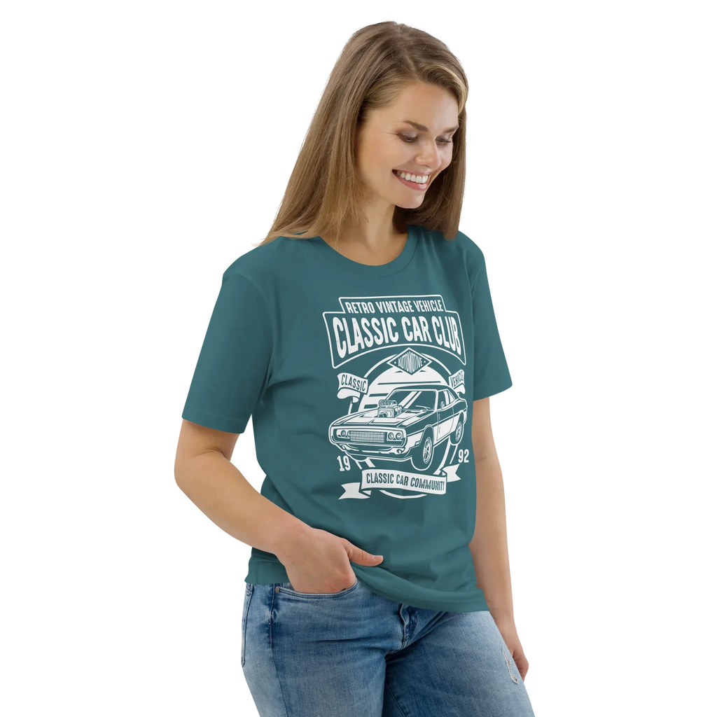 CLASSIC CAR CLUB unisex t-shirt - - - Printoo Shop