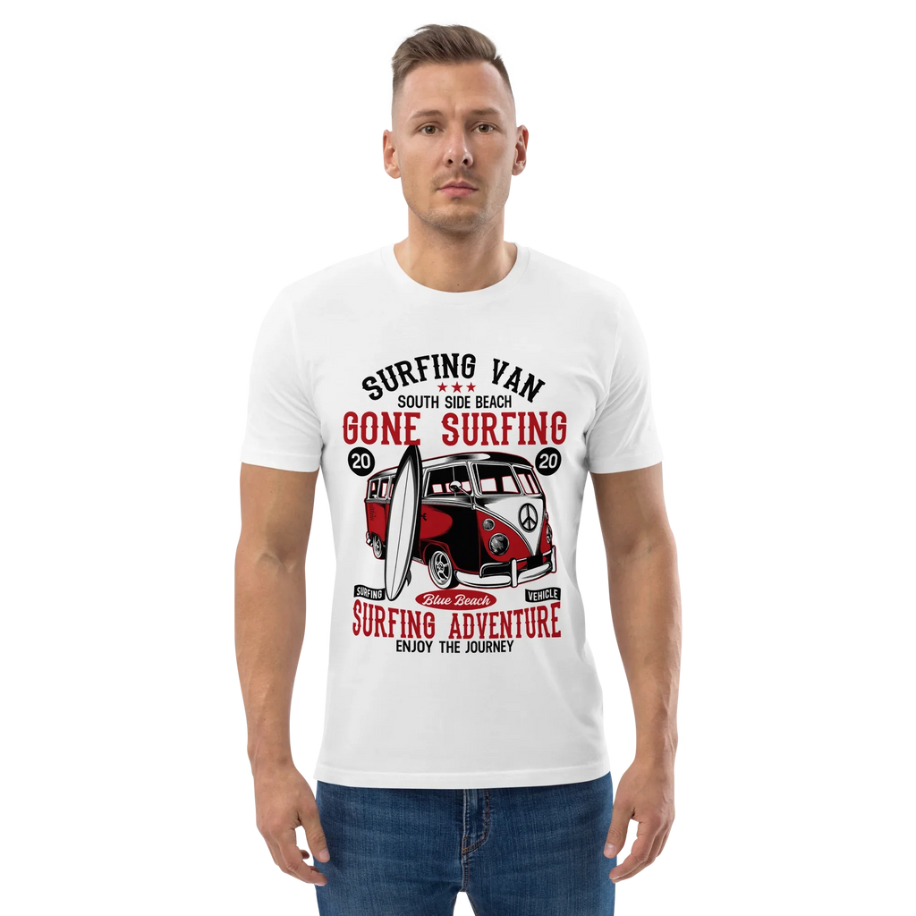 SURFING VAN unisex t-shirt - - - Printoo Shop