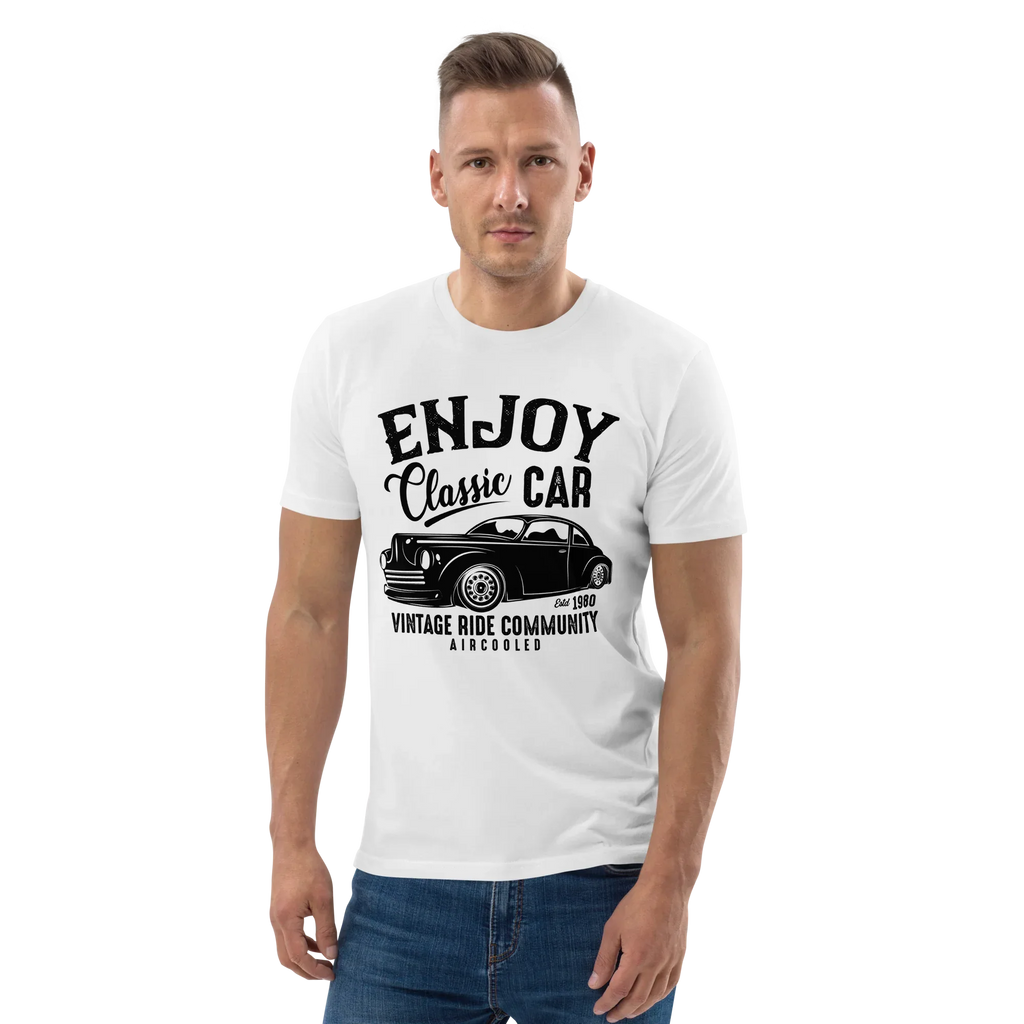 ENJOY CLASSIC CAR unisex t-shirt - - - Printoo Shop