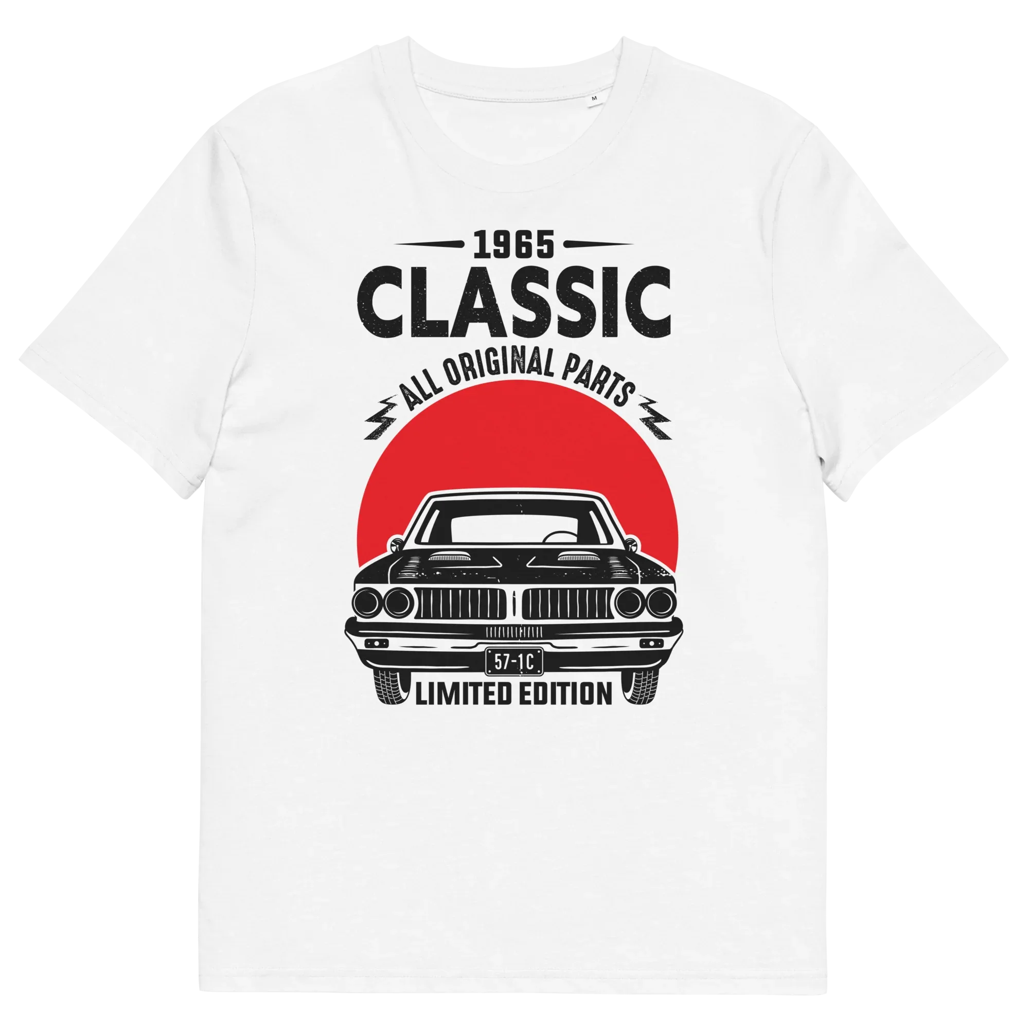 1965 CLASSIC unisex t-shirt - Printoo Shop - - cars, t-shirt, unisex, Unisex Organic Cotton T-Shirt | Stanley/Stella STTU169