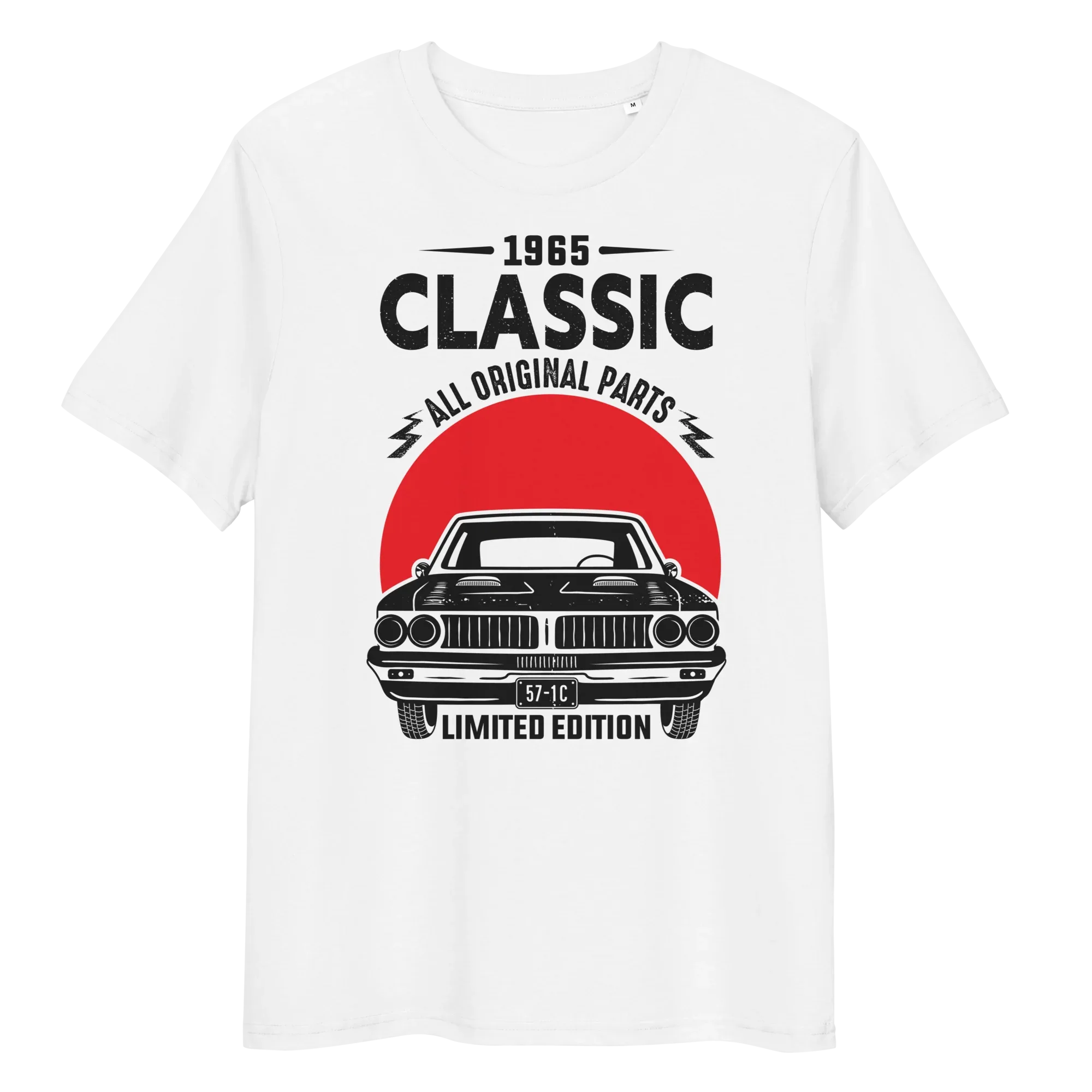 1965 CLASSIC unisex t-shirt - Printoo Shop - - cars, t-shirt, unisex, Unisex Organic Cotton T-Shirt | Stanley/Stella STTU169