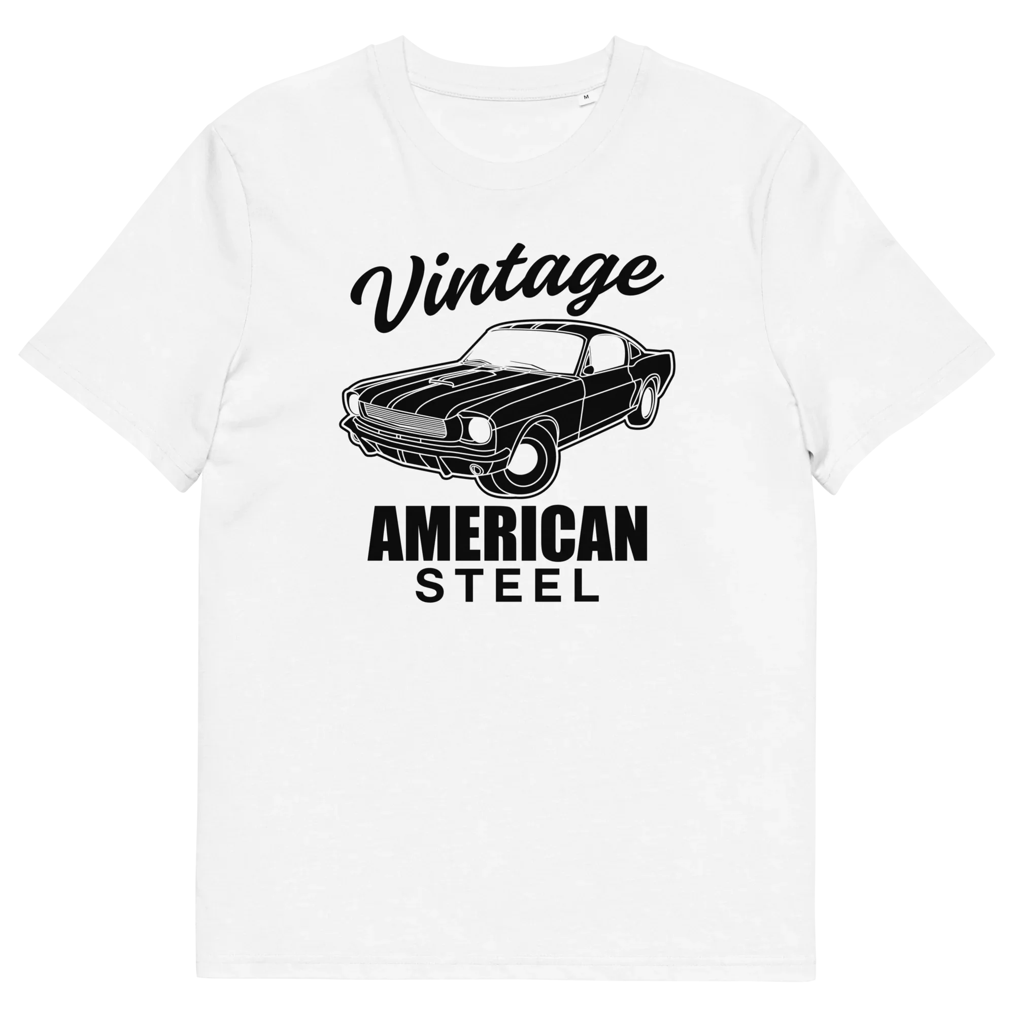 VINTAGE AMERICAN STEEL unisex t-shirt - - Cars & Trucks t-shirts - Printoo Shop