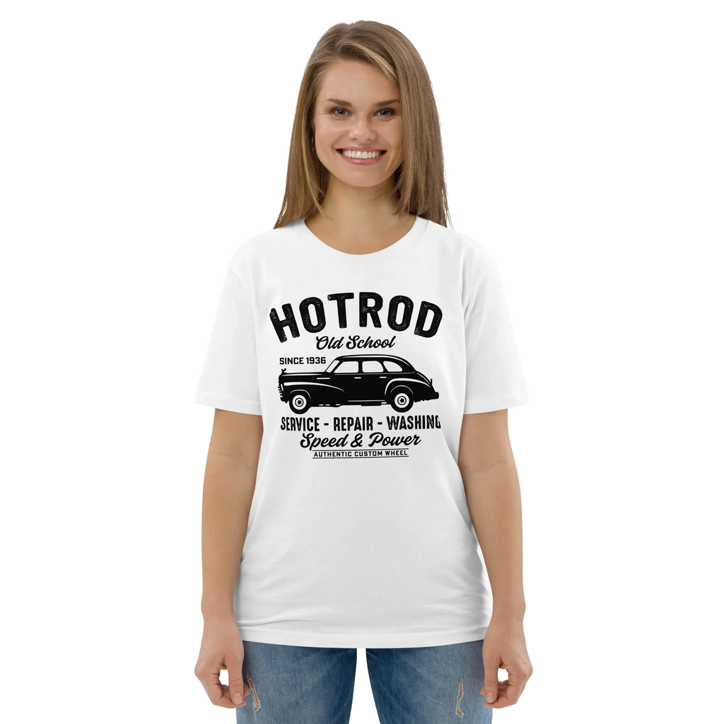 HOTROD OLD SCHOOL unisex t-shirt - - Cars & Trucks t-shirts - Printoo Shop