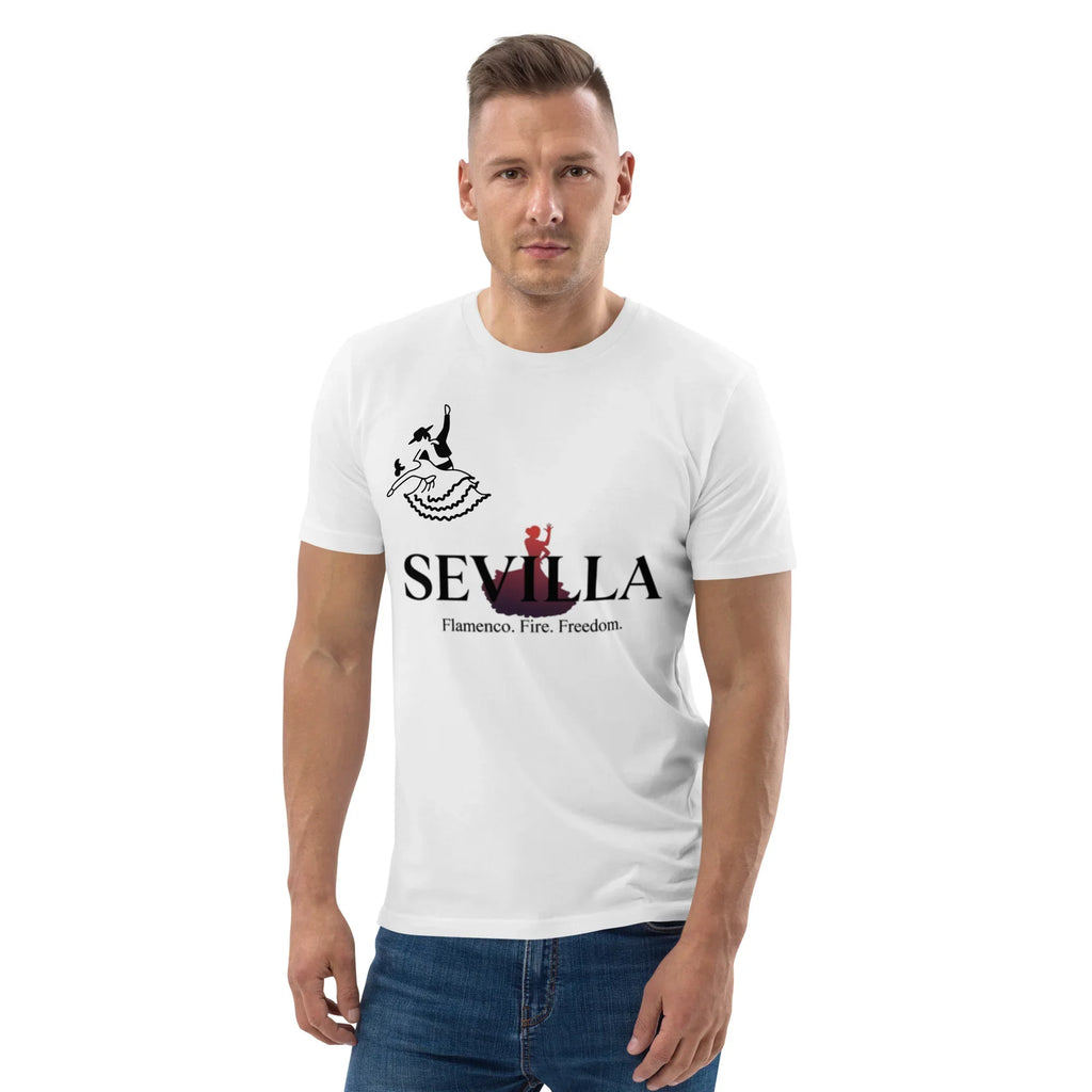 SEVILLA unisex t-shirt - Printoo Shop - - City t-shirts, t-shirt, unisex, Unisex Organic Cotton T-Shirt | Stanley/Stella STTU169