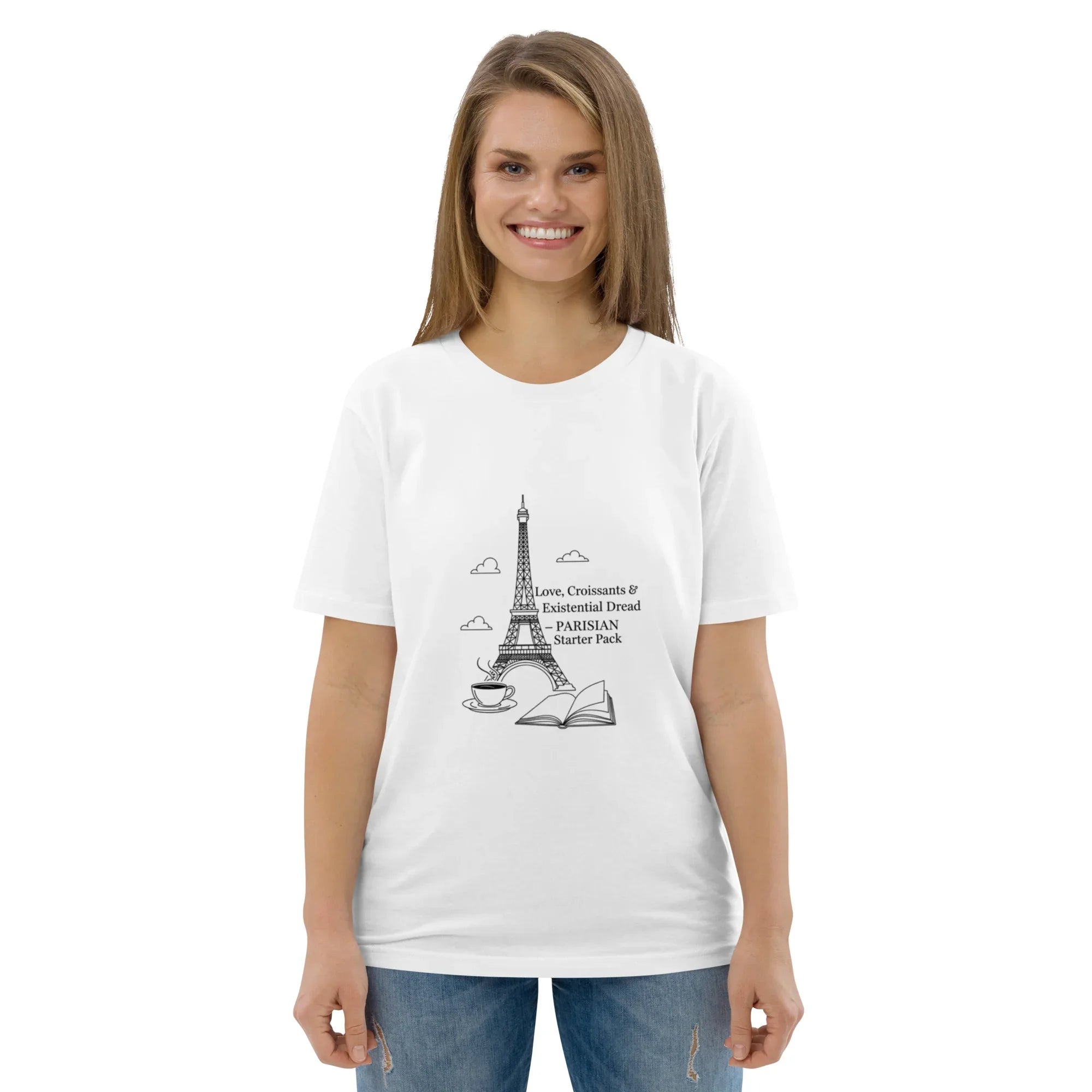 PARIS STARTER PACK unisex t-shirt - Printoo Shop - - City t-shirts, t-shirt, unisex, Unisex Organic Cotton T-Shirt | Stanley/Stella STTU169