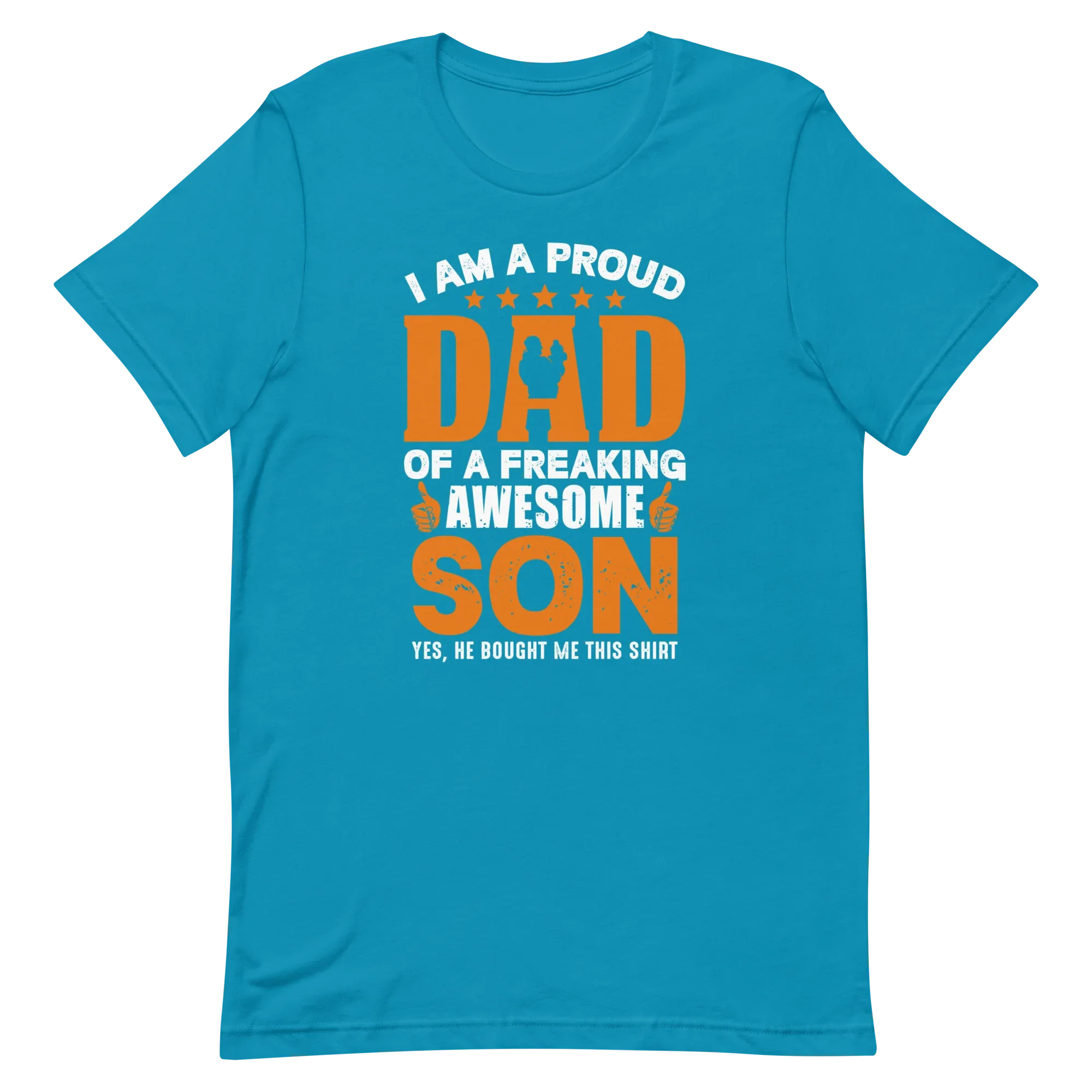 FREAKING AWESOME SON men's t-shirt - Printoo Shop - - Father's Day, men's t-shirt, t-shirt, Unisex Staple T-Shirt | Bella + Canvas 3001
