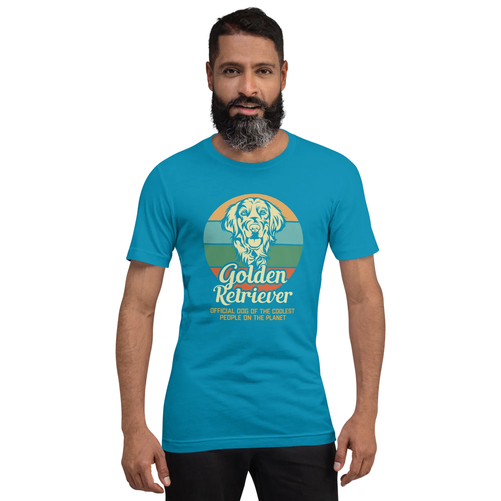 GOLDEN RETRIEVER BLISS unisex t-shirt - - Dogs t-shirt - Printoo Shop