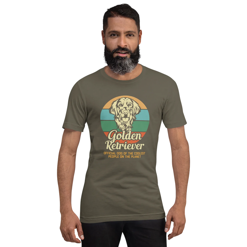 GOLDEN RETRIEVER BLISS unisex t-shirt - - Dogs t-shirt - Printoo Shop