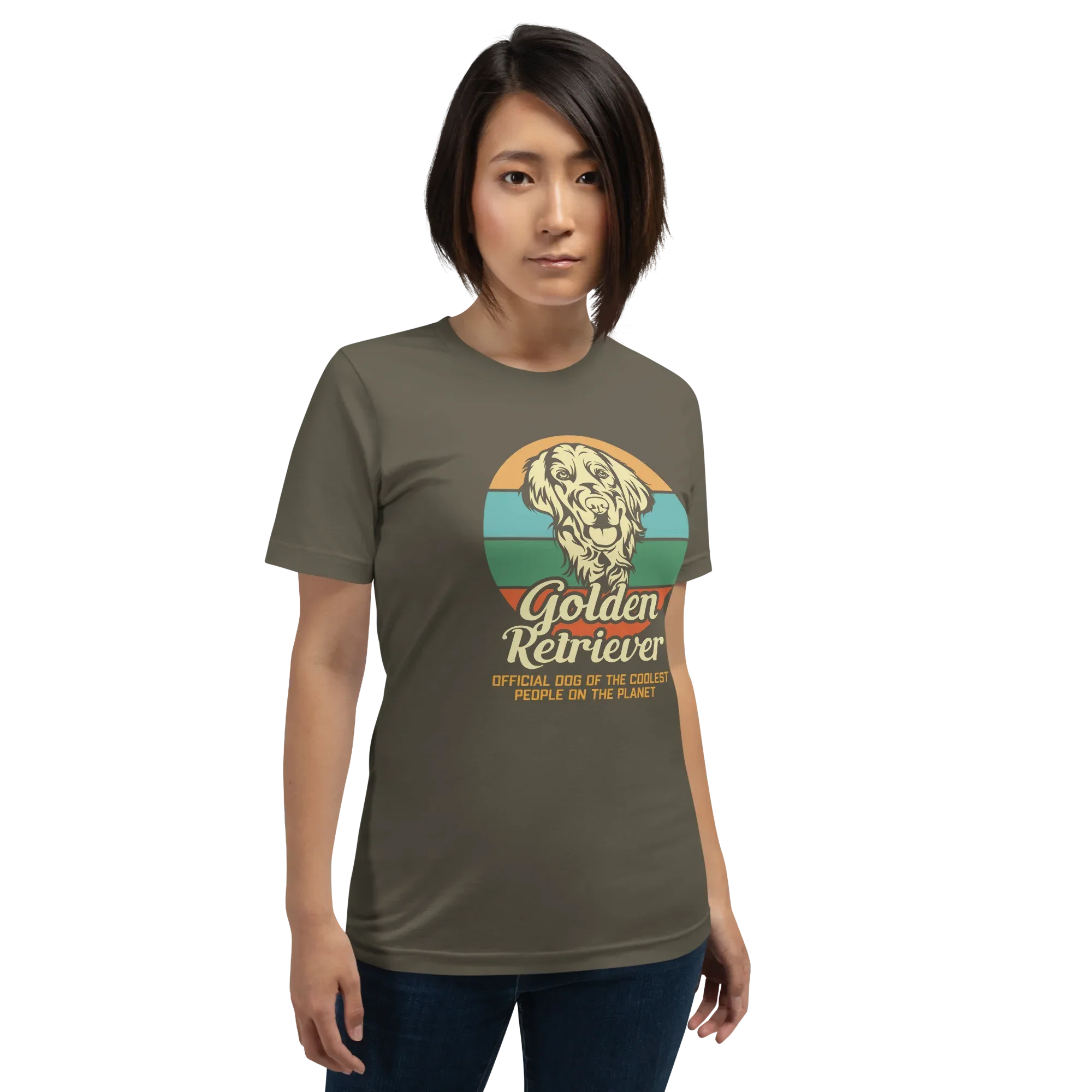 GOLDEN RETRIEVER BLISS unisex t-shirt - - Dogs t-shirt - Printoo Shop