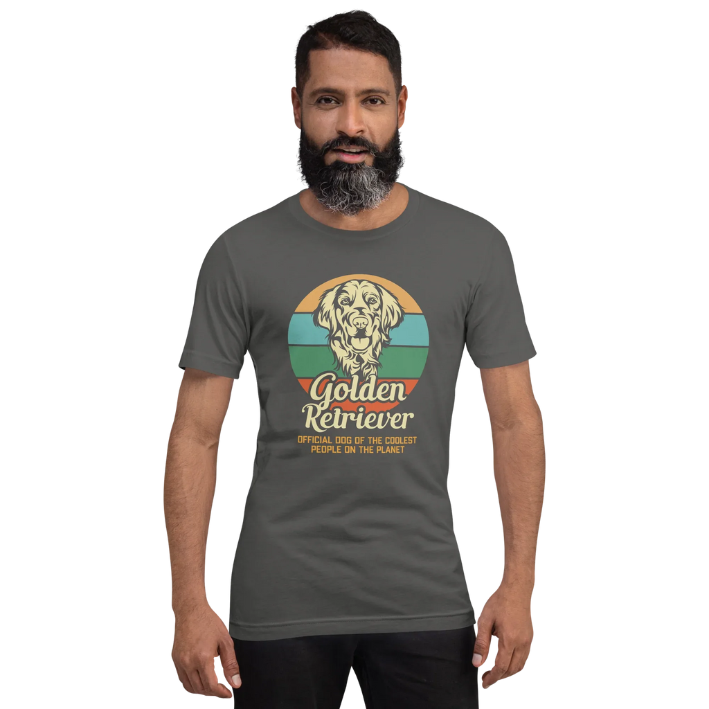GOLDEN RETRIEVER BLISS unisex t-shirt - - Dogs t-shirt - Printoo Shop