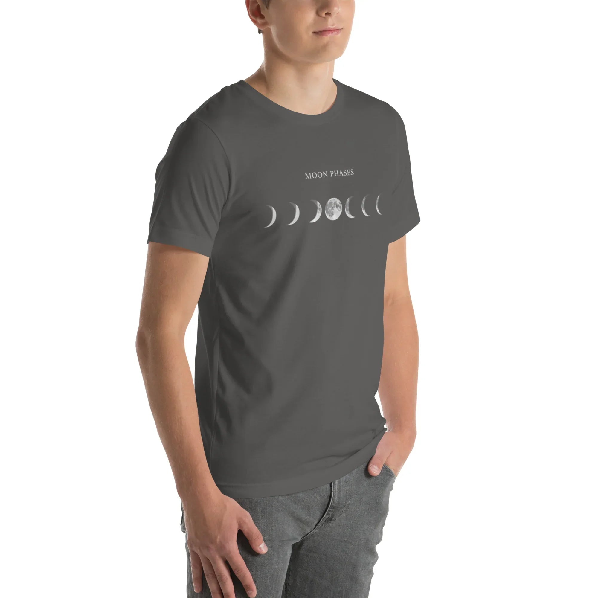 MOON PHASES unisex t-shirt - - - Printoo Shop