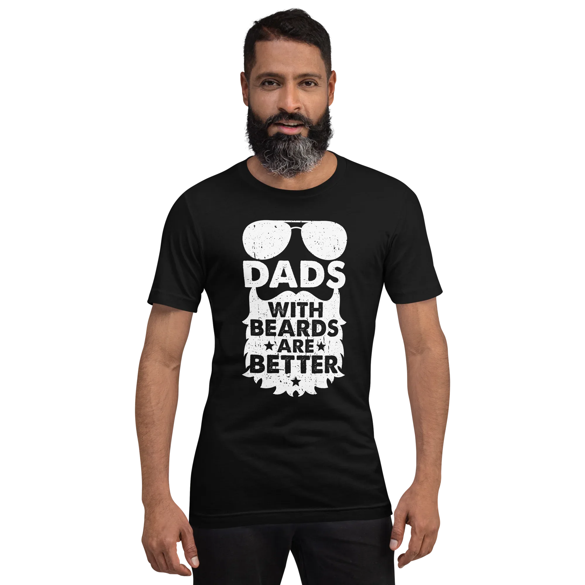 DADS WITH BEARDS men's t-shirt - Printoo Shop - - Father's Day, men's t-shirt, t-shirt, Unisex Staple T-Shirt | Bella + Canvas 3001