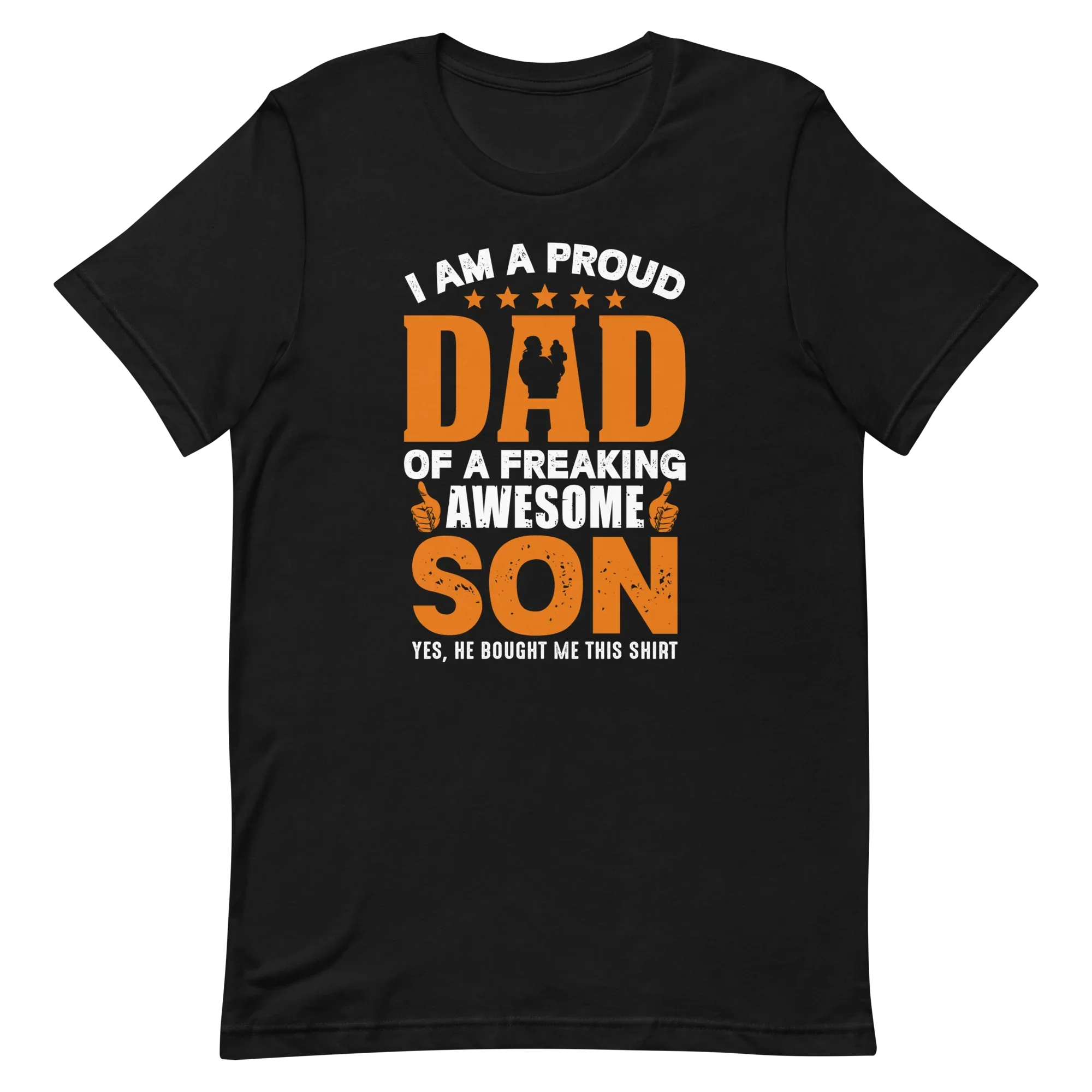 FREAKING AWESOME SON men's t-shirt - Printoo Shop - - Father's Day, men's t-shirt, t-shirt, Unisex Staple T-Shirt | Bella + Canvas 3001