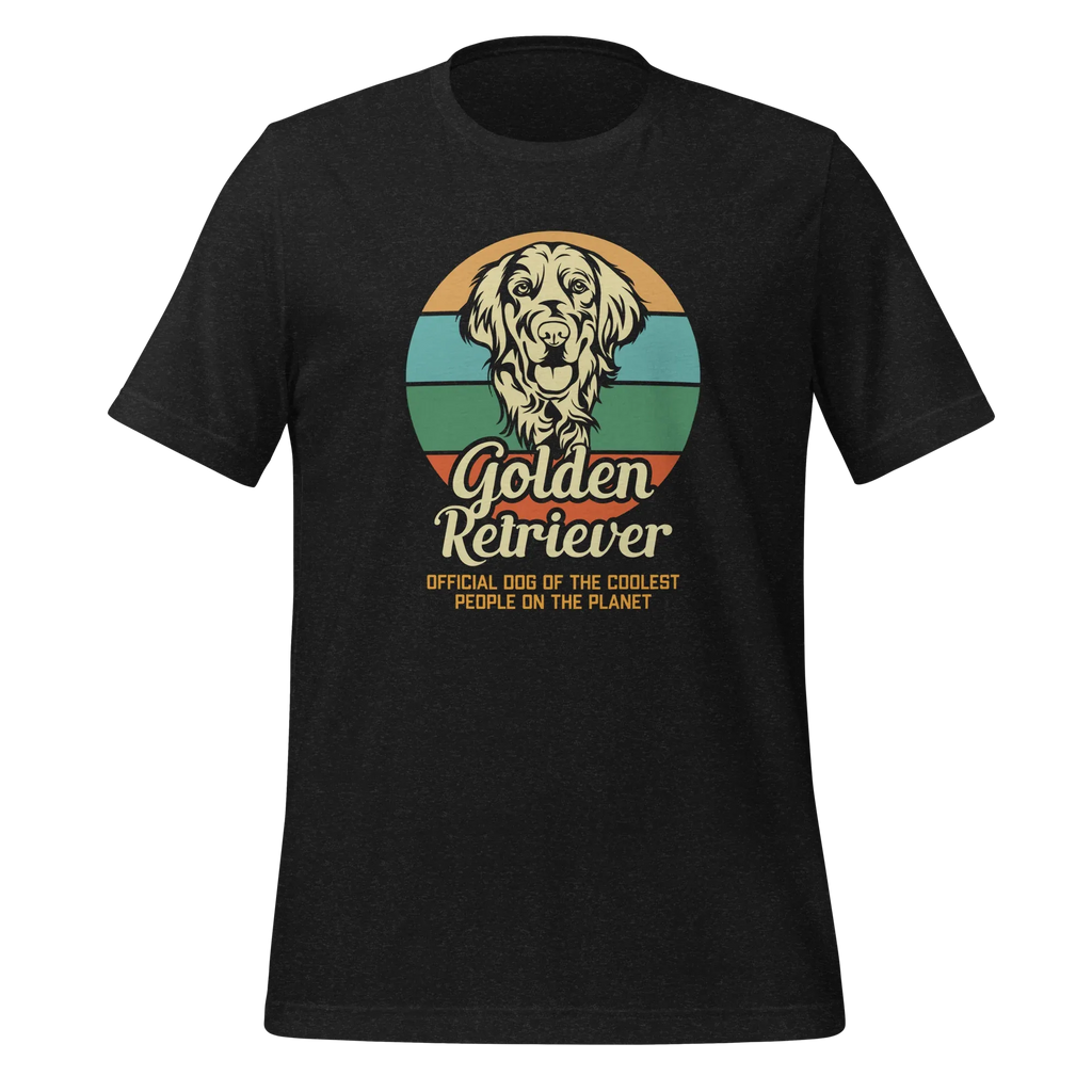 GOLDEN RETRIEVER BLISS unisex t-shirt - - Dogs t-shirt - Printoo Shop