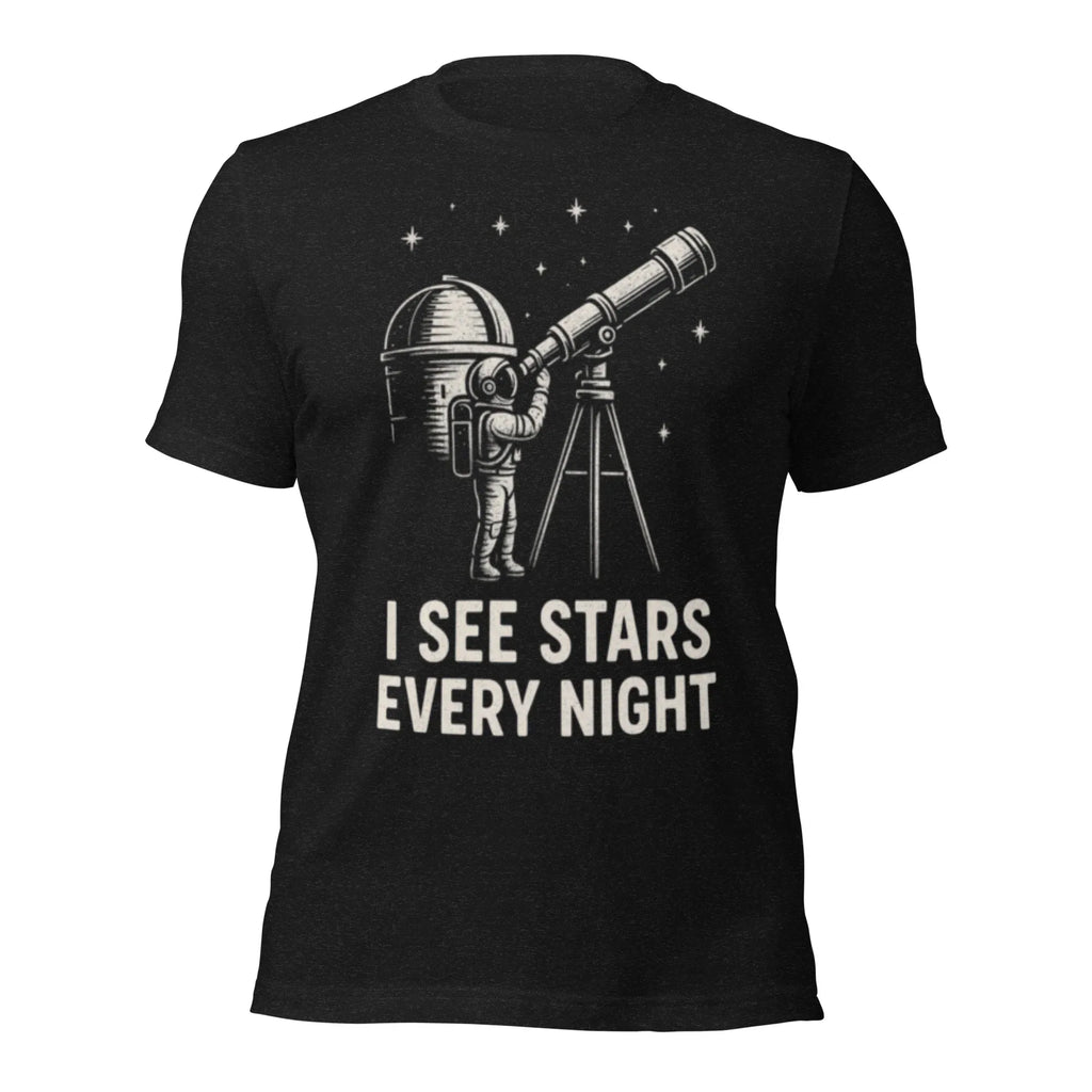 STARGAZER NIGHT SKY unisex t-shirt - - - Printoo Shop