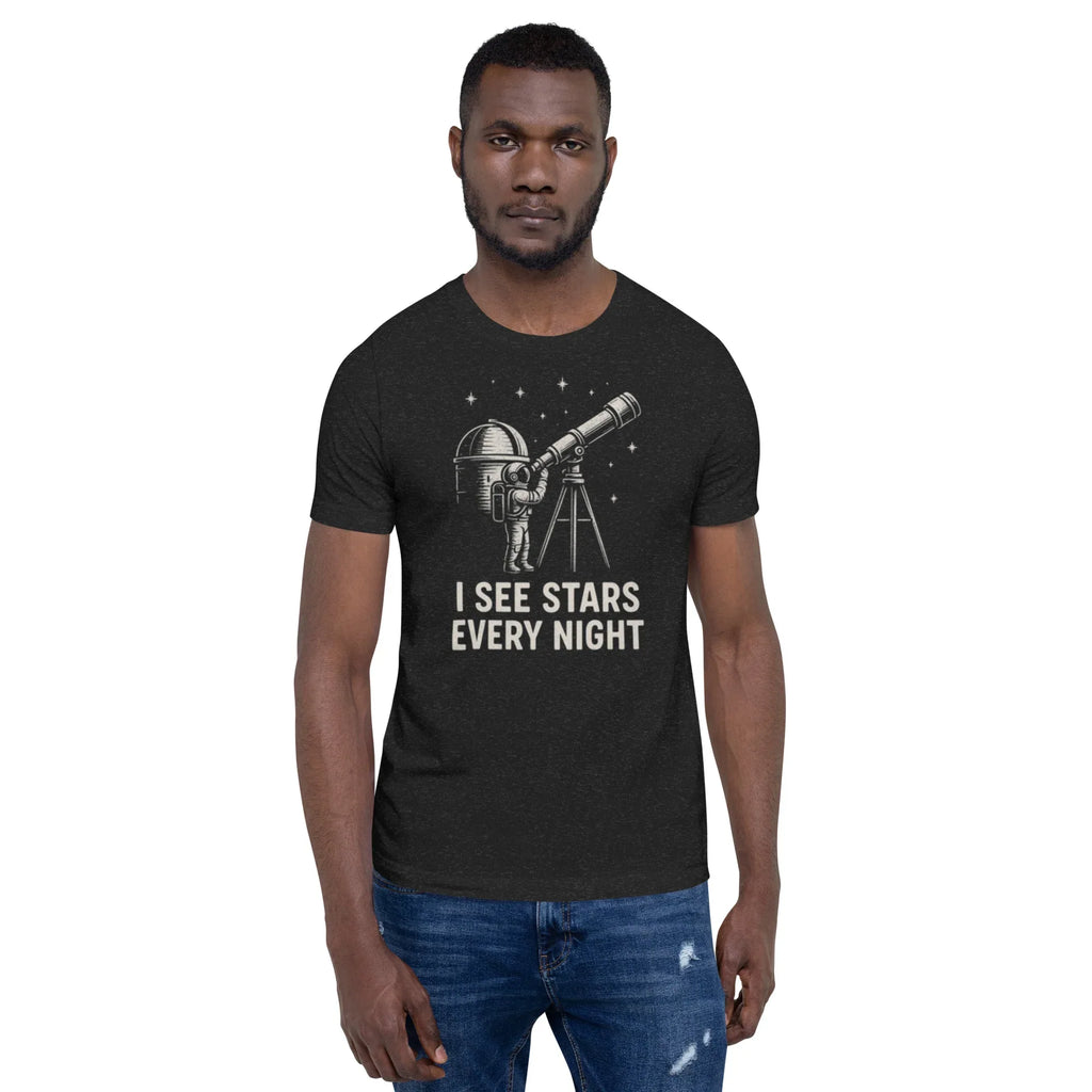 STARGAZER NIGHT SKY unisex t-shirt - - - Printoo Shop