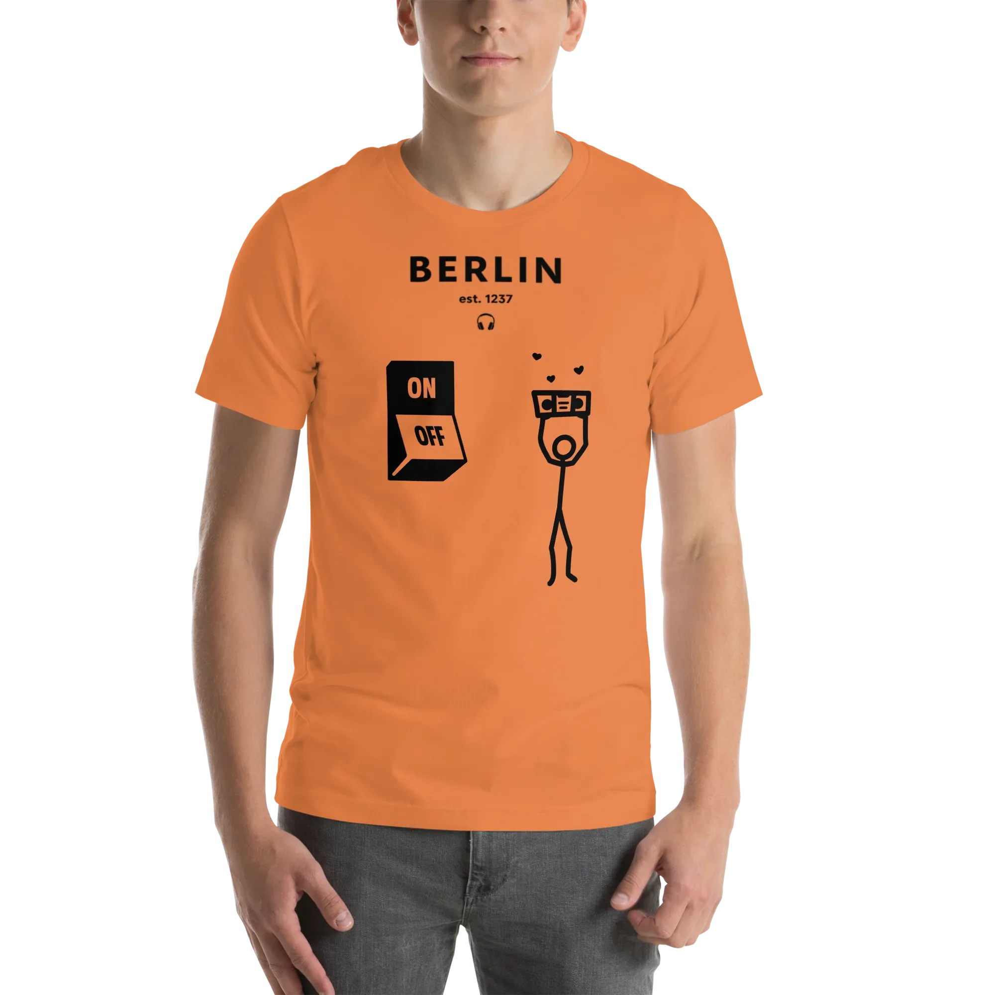 BERLIN CITY VIBES unisex t-shirt - Printoo Shop - - City t-shirts, t-shirt, Unisex Staple T-Shirt | Bella + Canvas 3001