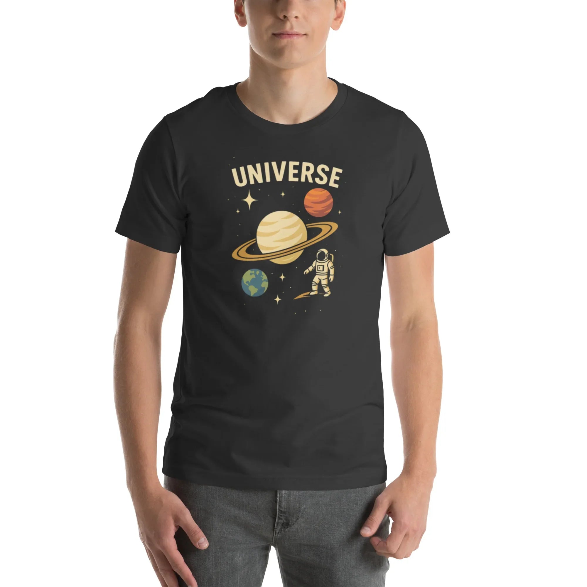 UNIVERSE unisex t-shirt - Printoo Shop - - Astronomy, t-shirt, unisex, Unisex Staple T-Shirt | Bella + Canvas 3001