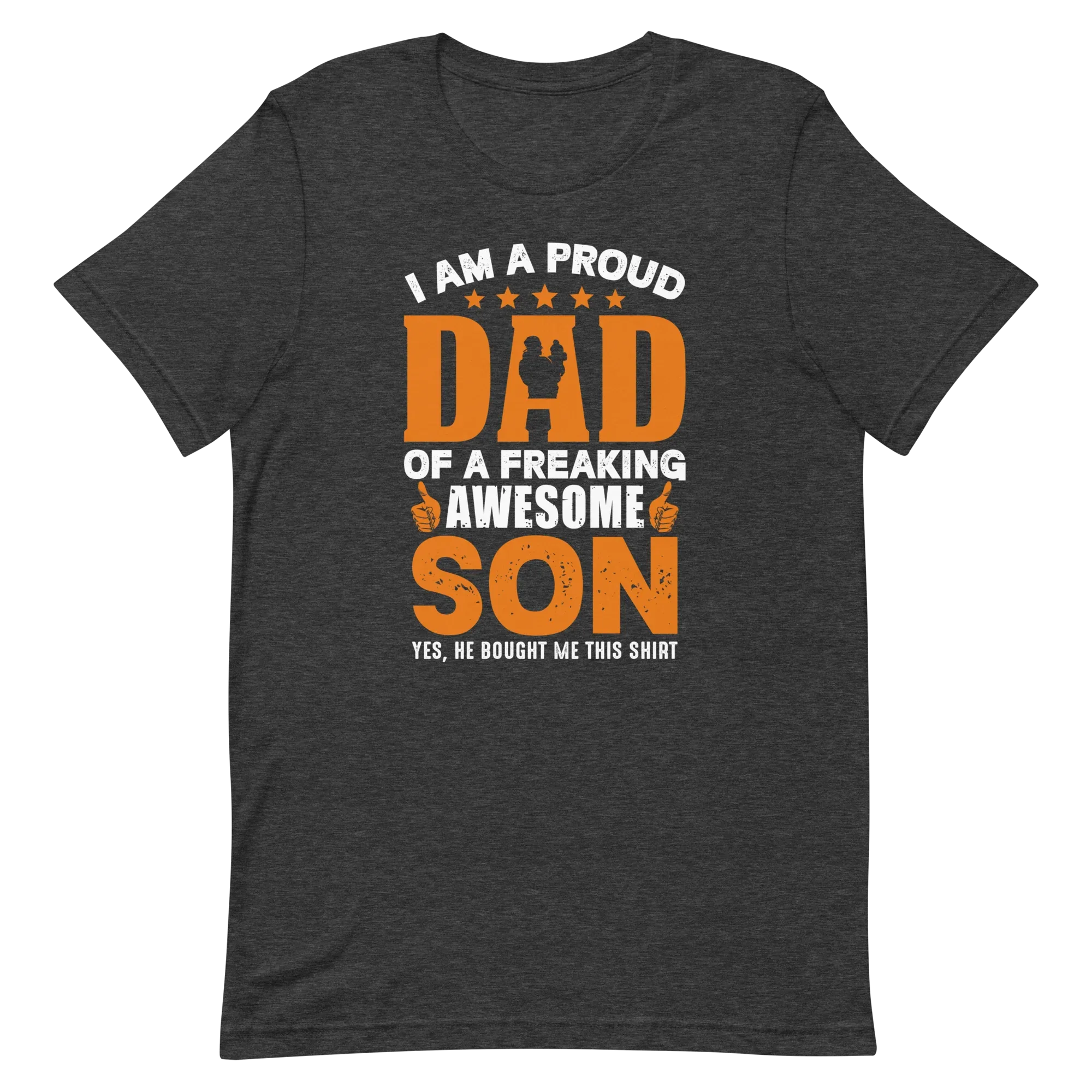 FREAKING AWESOME SON men's t-shirt - Printoo Shop - - Father's Day, men's t-shirt, t-shirt, Unisex Staple T-Shirt | Bella + Canvas 3001