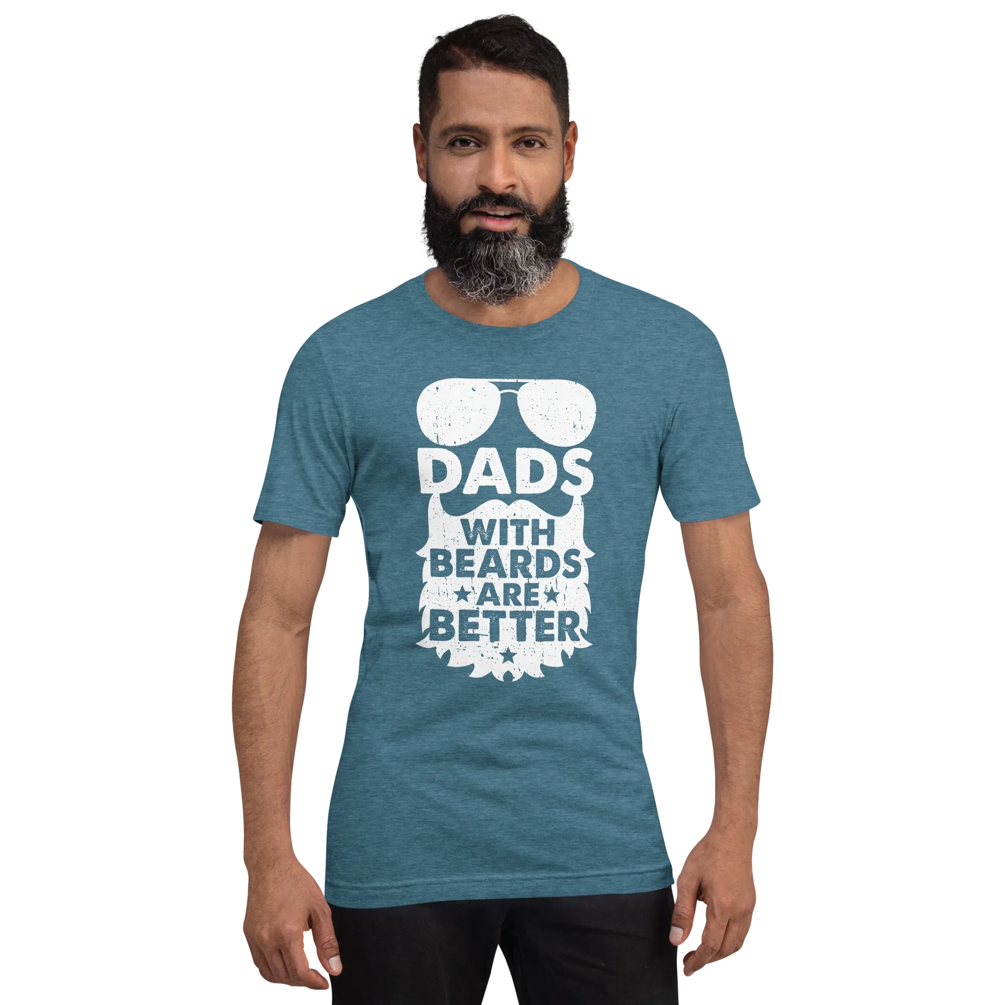 DADS WITH BEARDS men's t-shirt - Printoo Shop - - Father's Day, men's t-shirt, t-shirt, Unisex Staple T-Shirt | Bella + Canvas 3001