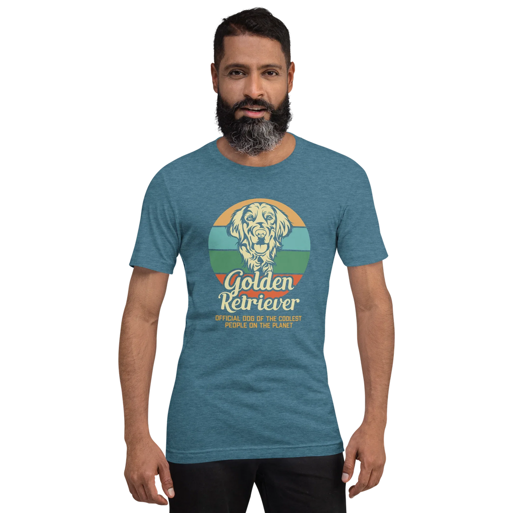 GOLDEN RETRIEVER BLISS unisex t-shirt - - Dogs t-shirt - Printoo Shop