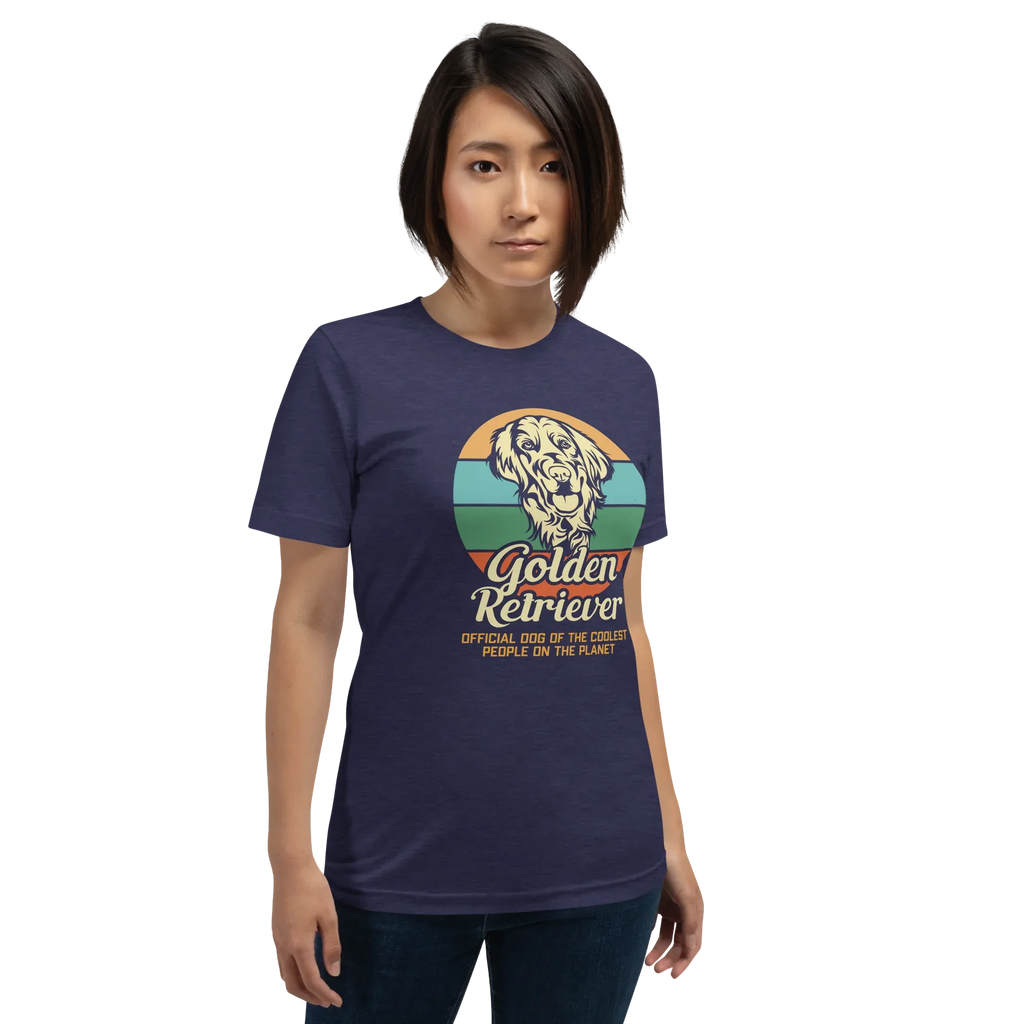 GOLDEN RETRIEVER BLISS unisex t-shirt - - Dogs t-shirt - Printoo Shop