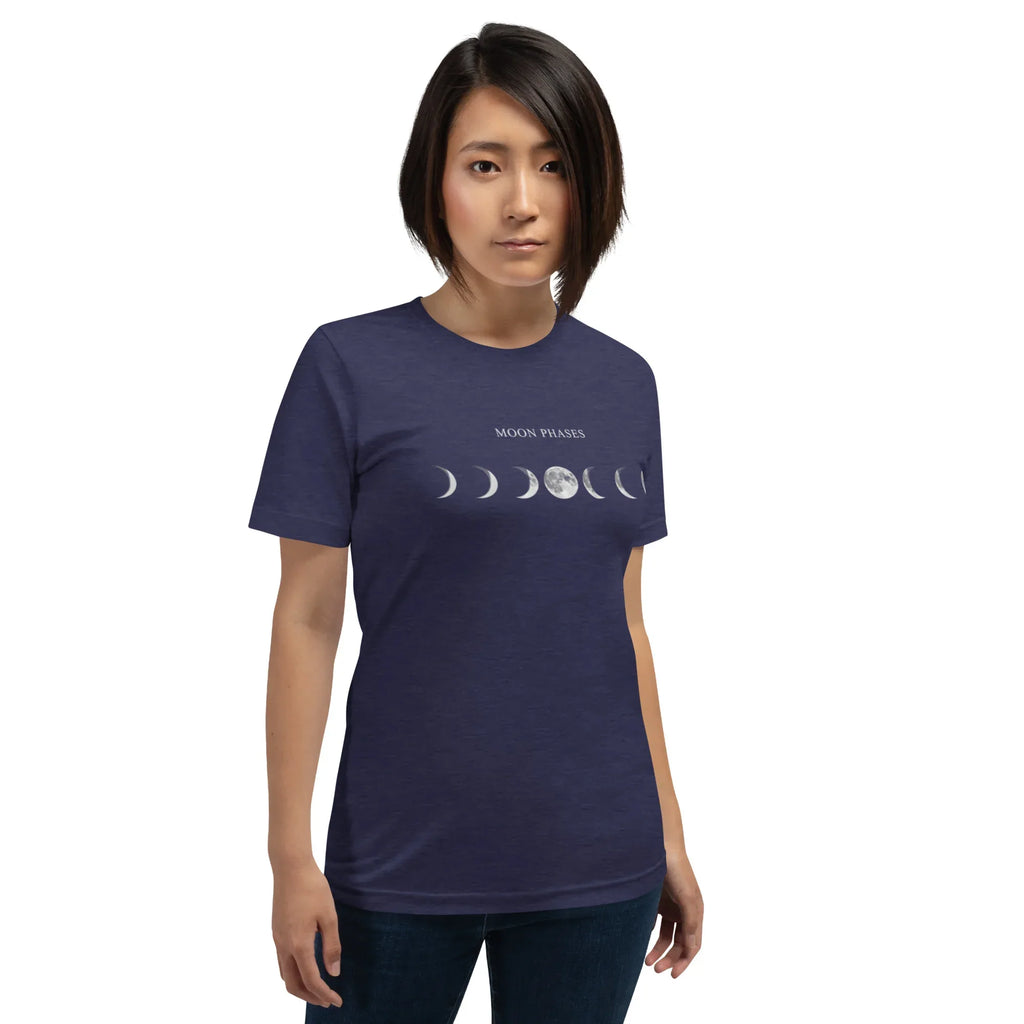 MOON PHASES unisex t-shirt - - - Printoo Shop