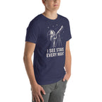 STARGAZER NIGHT SKY unisex t-shirt - - - Printoo Shop