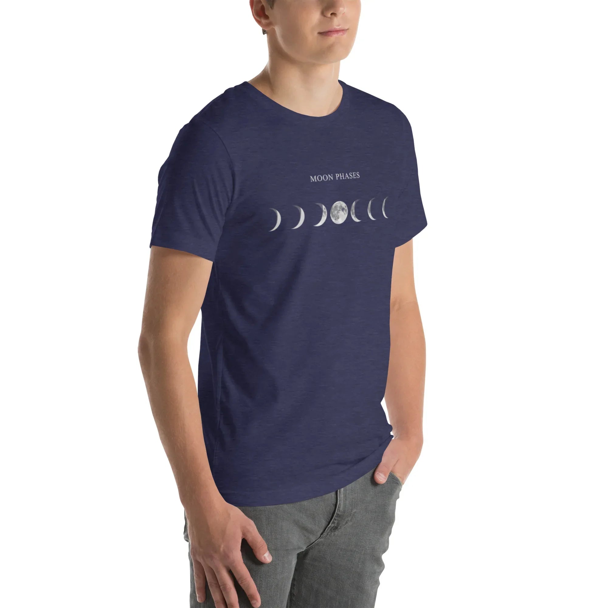 MOON PHASES unisex t-shirt - - - Printoo Shop