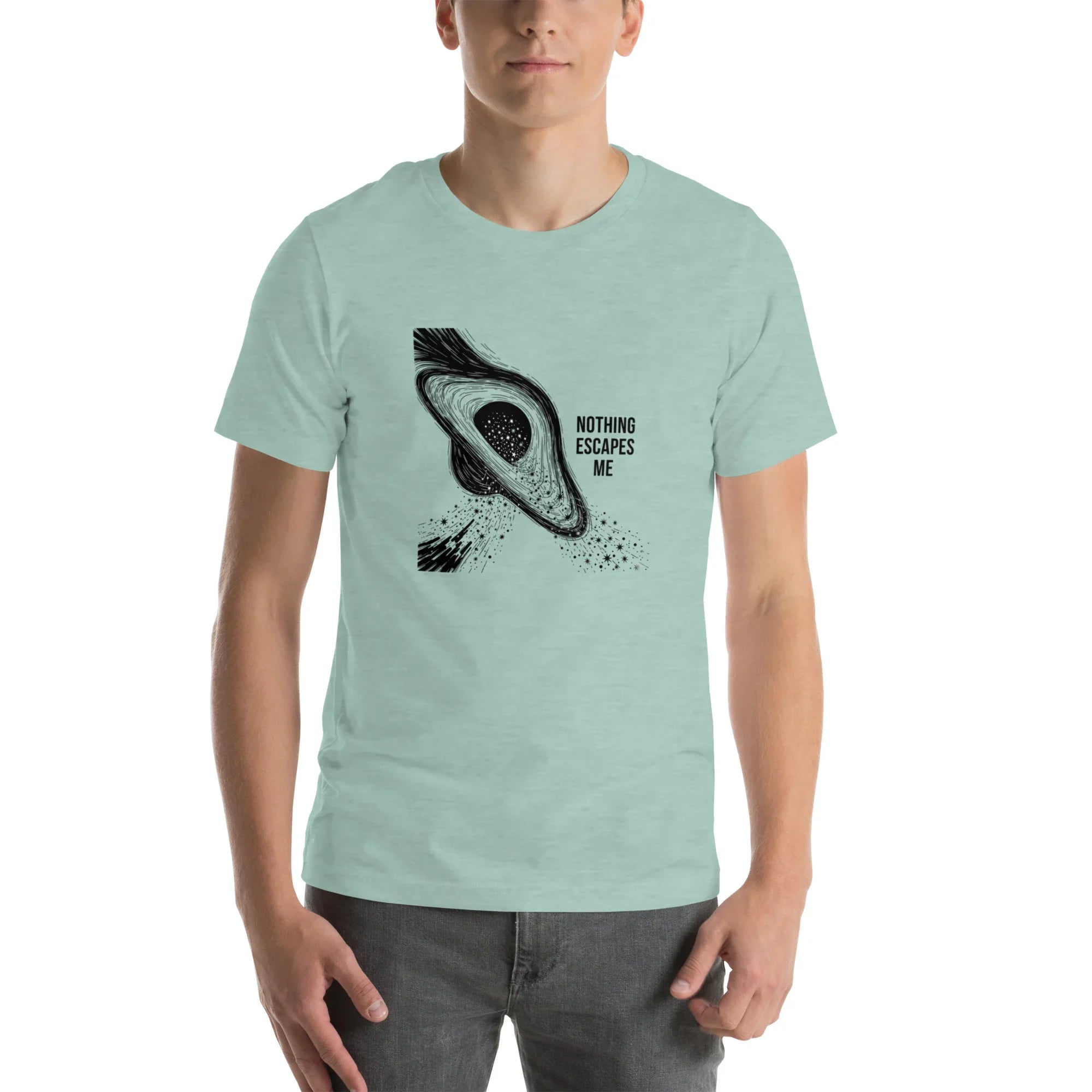 NOTHING ESCAPES ME unisex t-shirt - Printoo Shop - - Astronomy, t-shirt, unisex, Unisex Staple T-Shirt | Bella + Canvas 3001