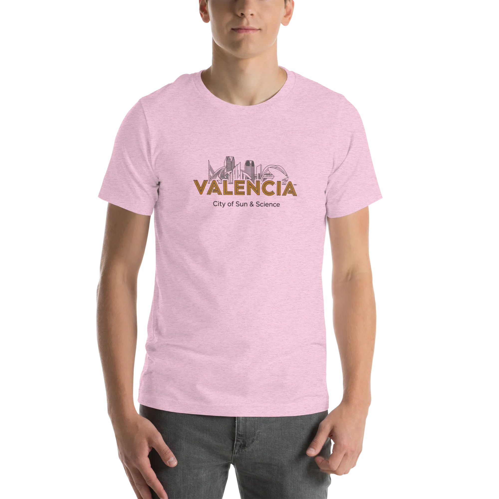 VALENCIA CITY VIBES unisex t-shirt - Printoo Shop - - City t-shirts, t-shirt, Unisex Staple T-Shirt | Bella + Canvas 3001