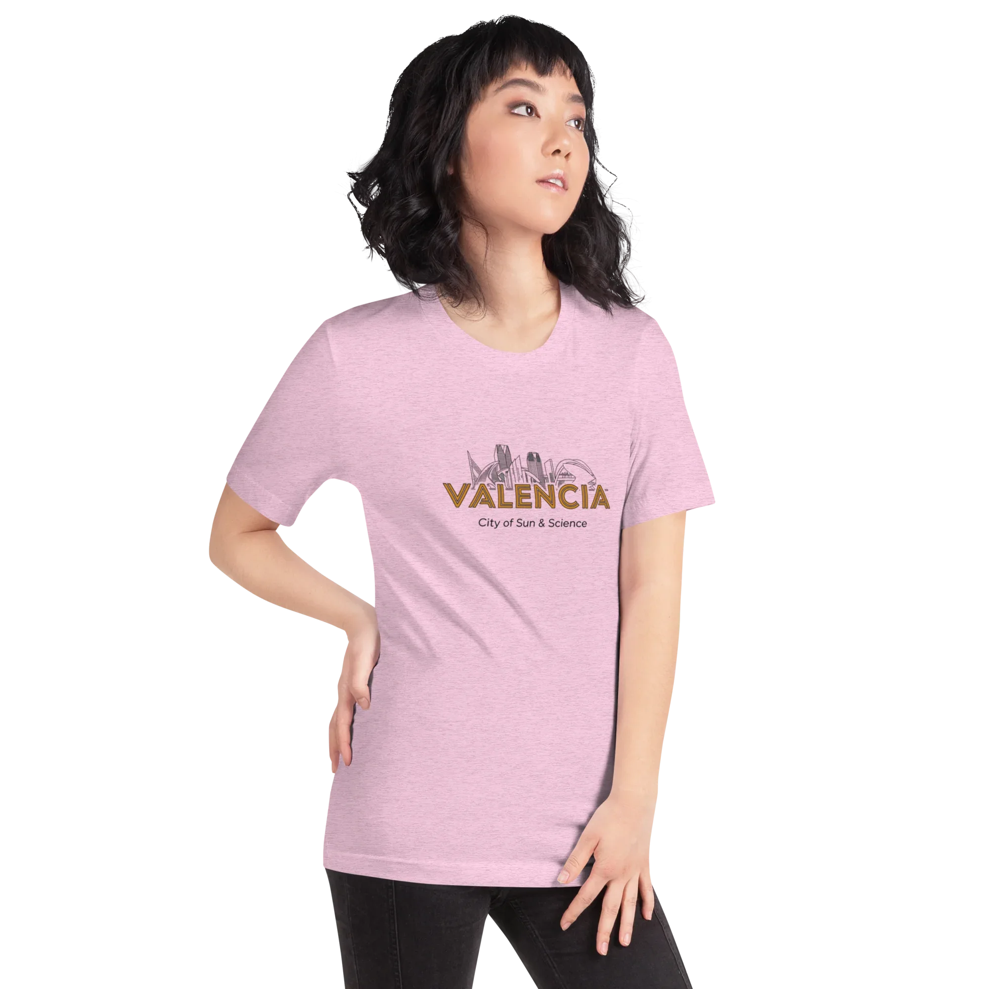 VALENCIA CITY VIBES unisex t-shirt - Printoo Shop - - City t-shirts, t-shirt, Unisex Staple T-Shirt | Bella + Canvas 3001