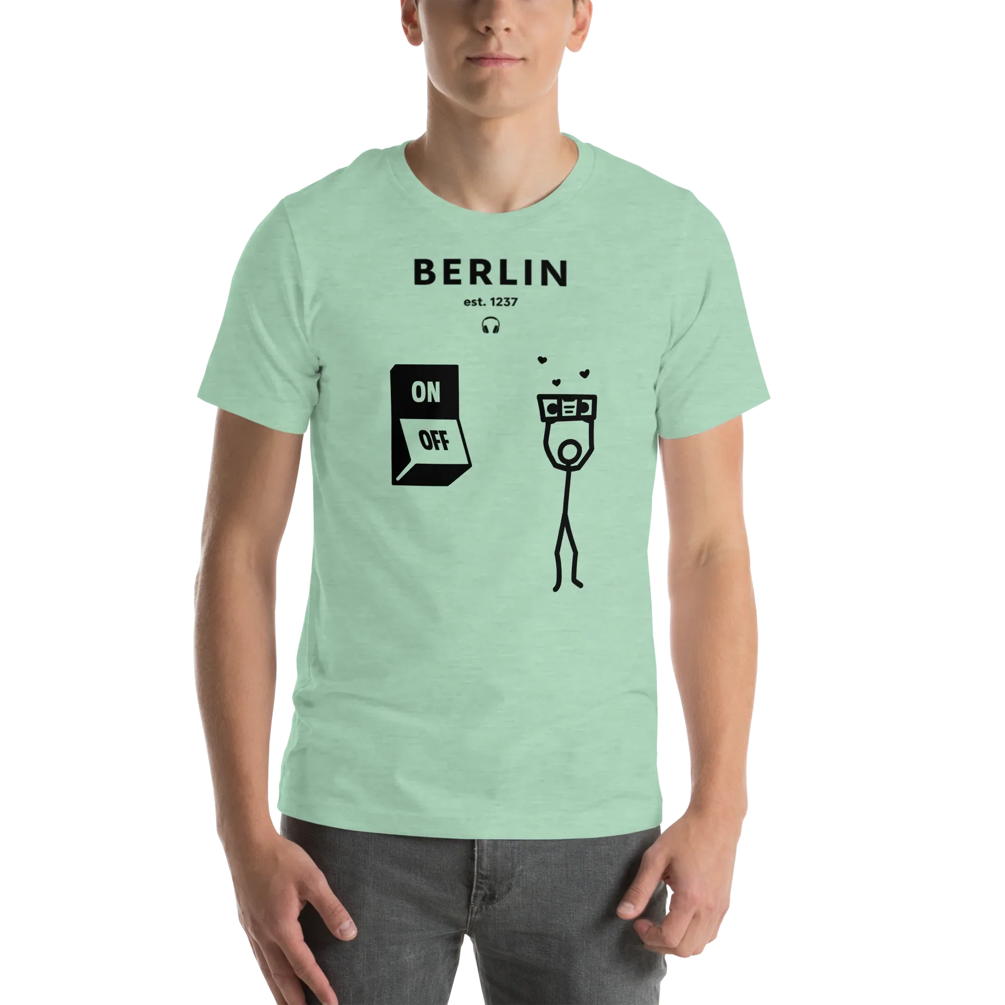BERLIN CITY VIBES unisex t-shirt - Printoo Shop - - City t-shirts, t-shirt, Unisex Staple T-Shirt | Bella + Canvas 3001