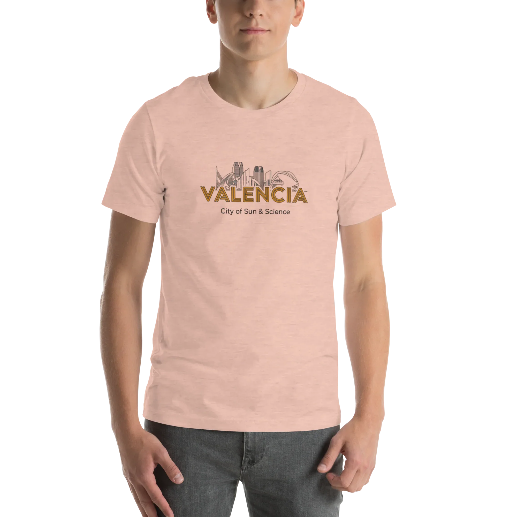 VALENCIA CITY VIBES unisex t-shirt - Printoo Shop - - City t-shirts, t-shirt, Unisex Staple T-Shirt | Bella + Canvas 3001