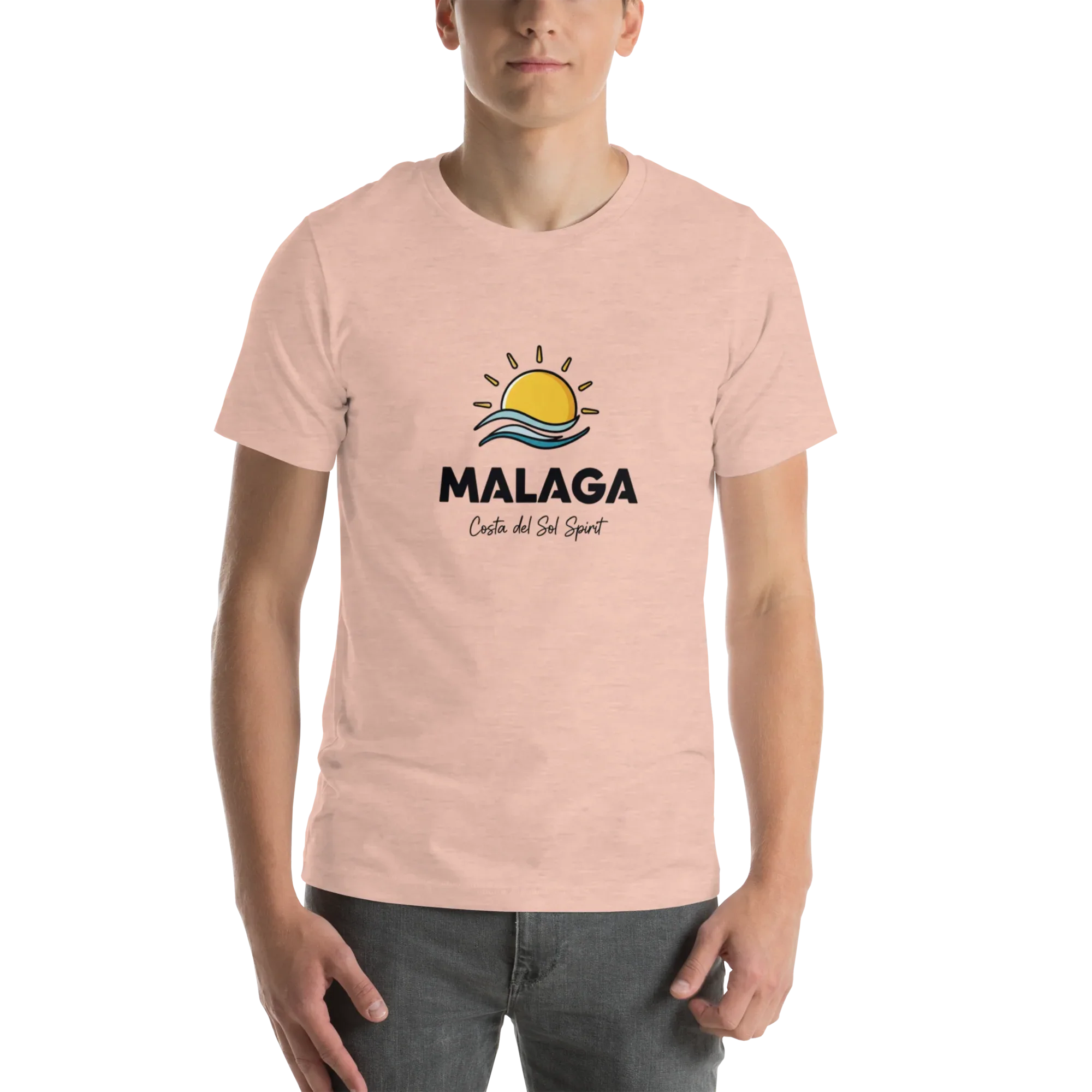 MALAGA CITY VIBES unisex t-shirt - Printoo Shop - - City t-shirts, t-shirt, Unisex Staple T-Shirt | Bella + Canvas 3001
