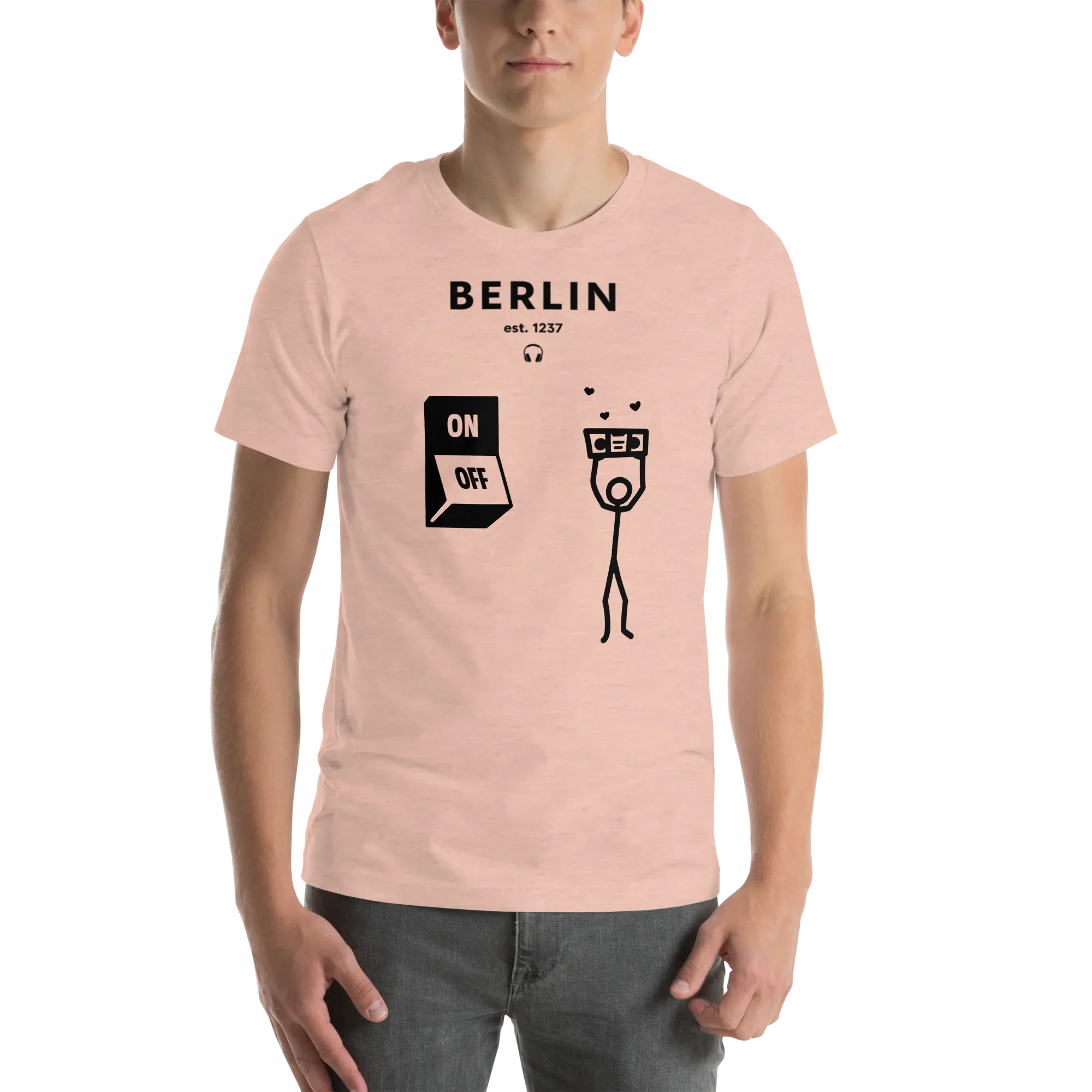 BERLIN CITY VIBES unisex t-shirt - Printoo Shop - - City t-shirts, t-shirt, Unisex Staple T-Shirt | Bella + Canvas 3001