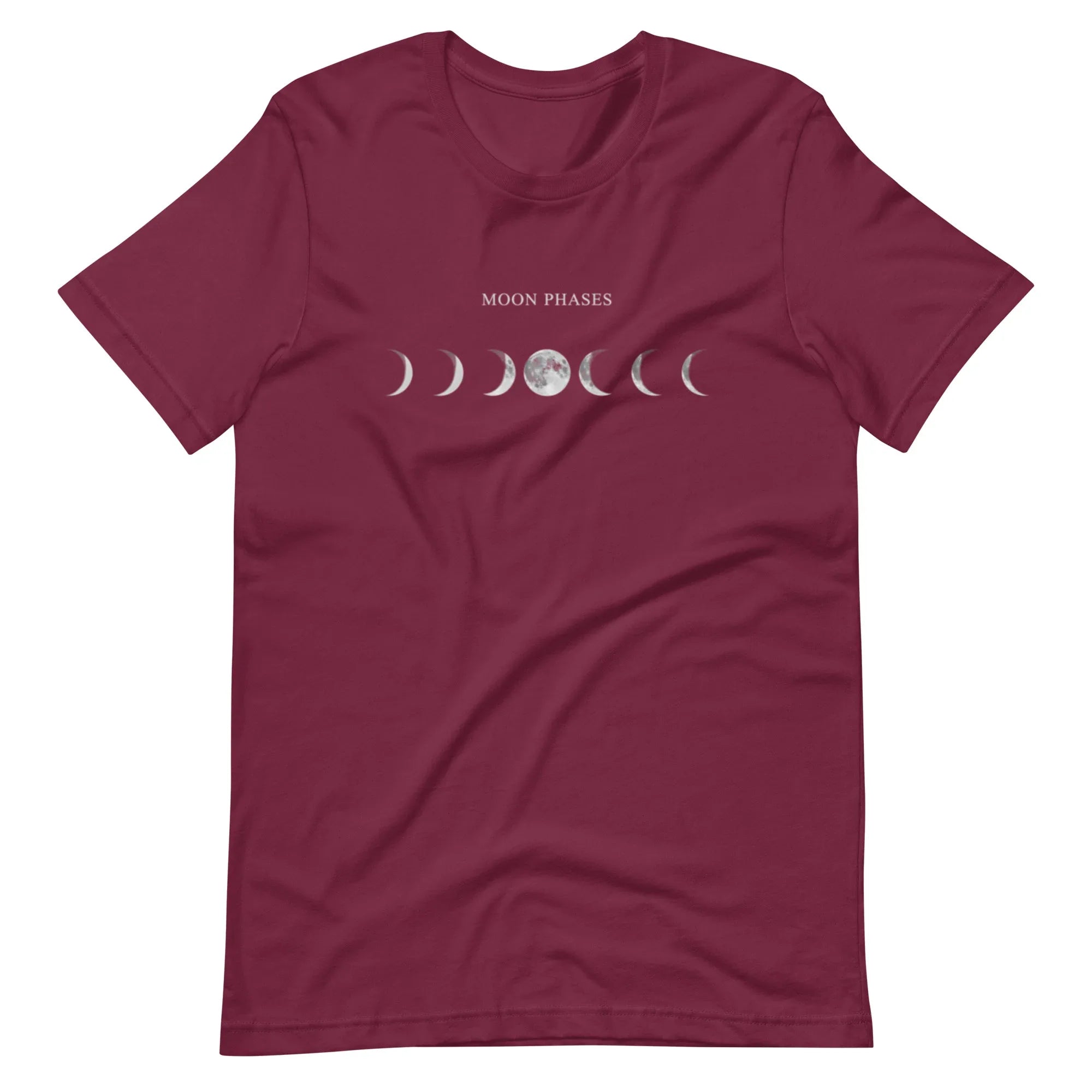 MOON PHASES unisex t-shirt - Printoo Shop - - Astronomy, t-shirt, unisex, Unisex Staple T-Shirt | Bella + Canvas 3001