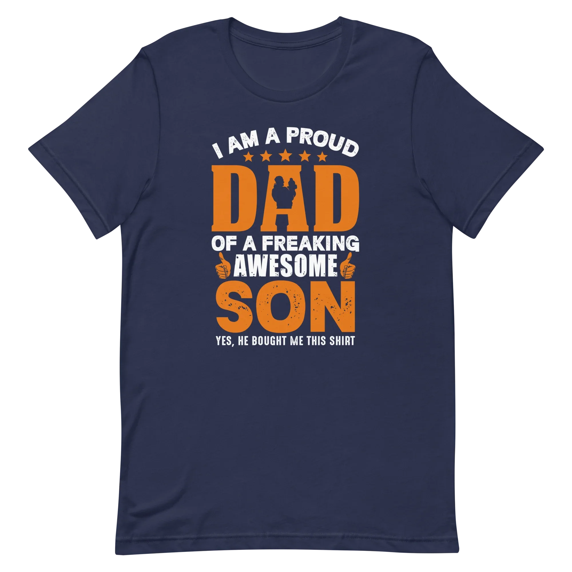 FREAKING AWESOME SON men's t-shirt - Printoo Shop - - Father's Day, men's t-shirt, t-shirt, Unisex Staple T-Shirt | Bella + Canvas 3001