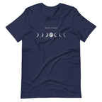 MOON PHASES unisex t-shirt - - - Printoo Shop