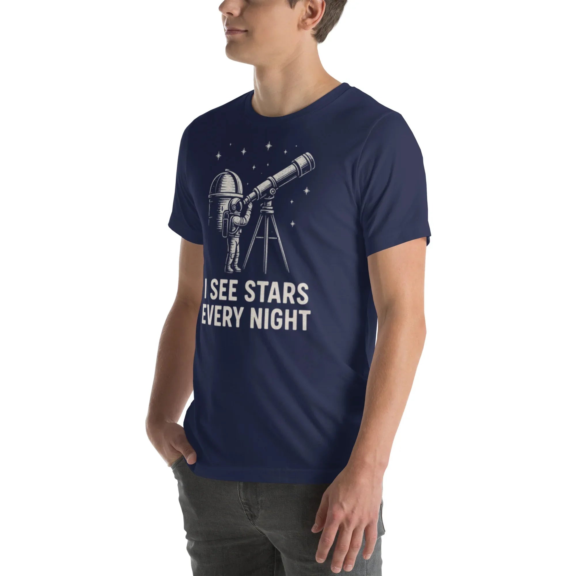 STARGAZER NIGHT SKY unisex t-shirt - - - Printoo Shop