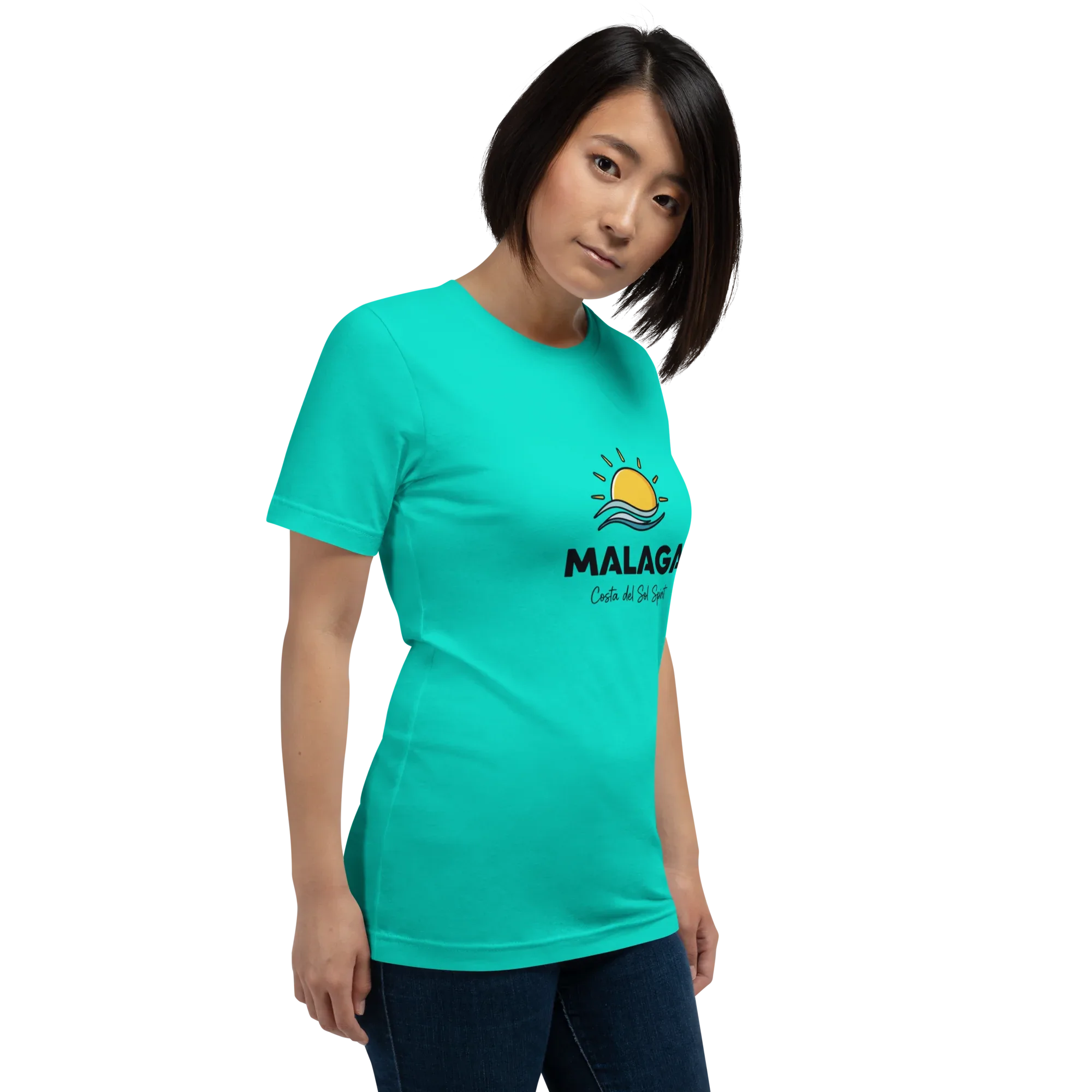 MALAGA CITY VIBES unisex t-shirt - Printoo Shop - - City t-shirts, t-shirt, Unisex Staple T-Shirt | Bella + Canvas 3001