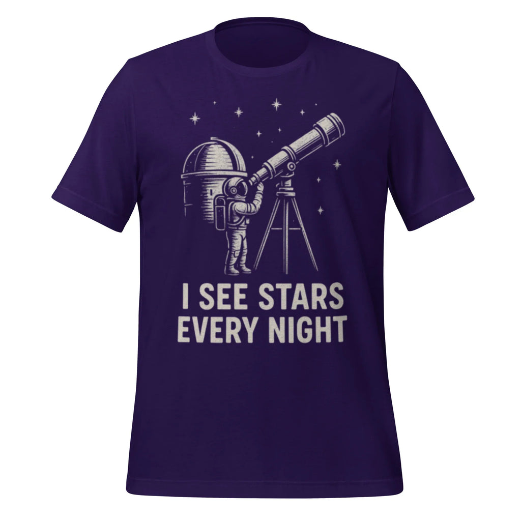 STARGAZER NIGHT SKY unisex t-shirt - - - Printoo Shop