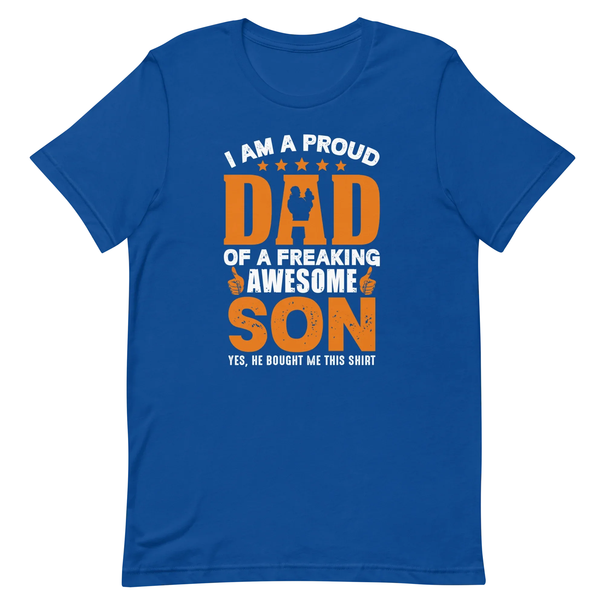 FREAKING AWESOME SON men's t-shirt - Printoo Shop - - Father's Day, men's t-shirt, t-shirt, Unisex Staple T-Shirt | Bella + Canvas 3001