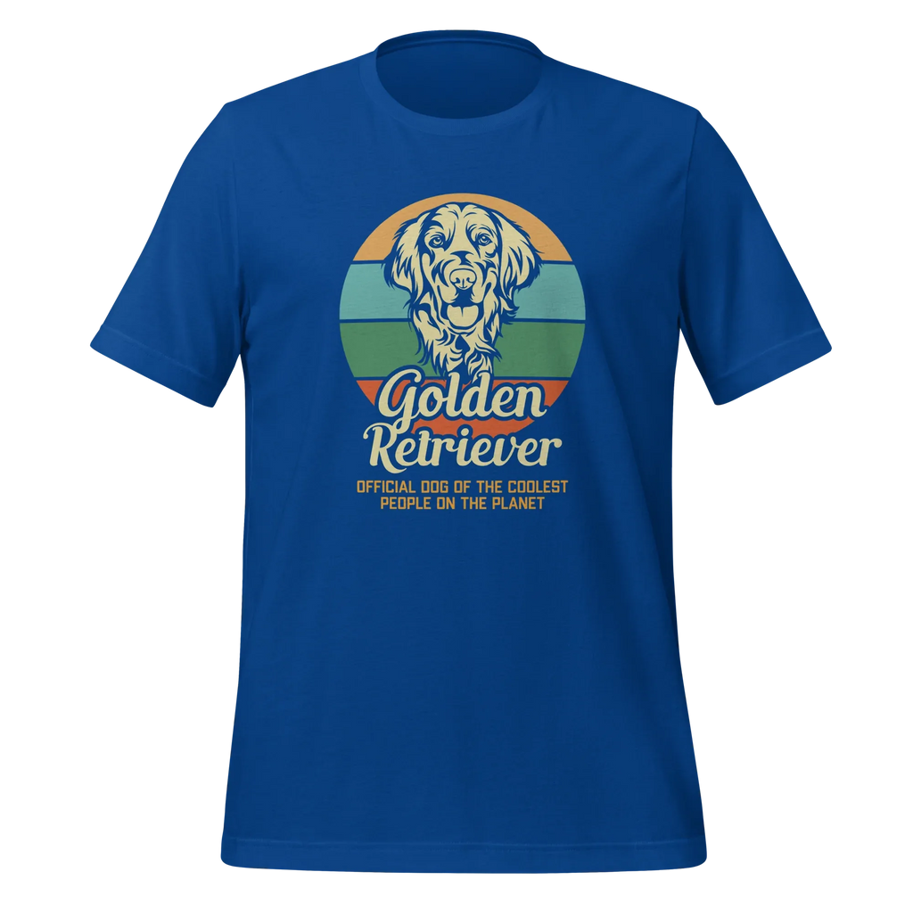 GOLDEN RETRIEVER BLISS unisex t-shirt - - Dogs t-shirt - Printoo Shop