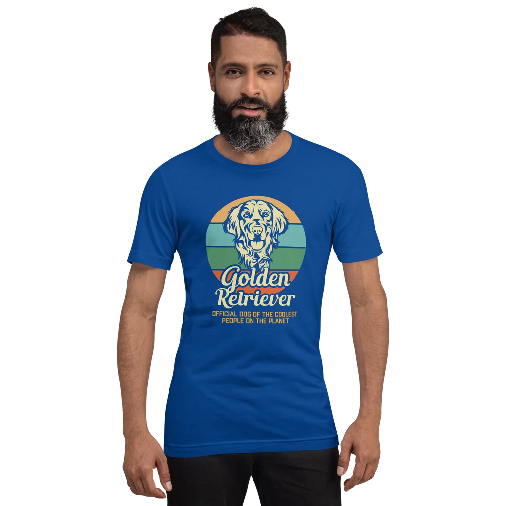 GOLDEN RETRIEVER BLISS unisex t-shirt - - Dogs t-shirt - Printoo Shop