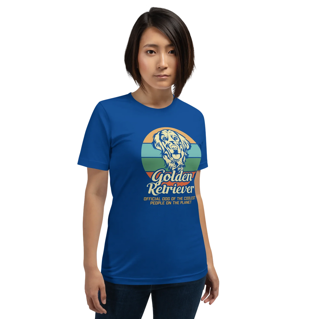 GOLDEN RETRIEVER BLISS unisex t-shirt - - Dogs t-shirt - Printoo Shop