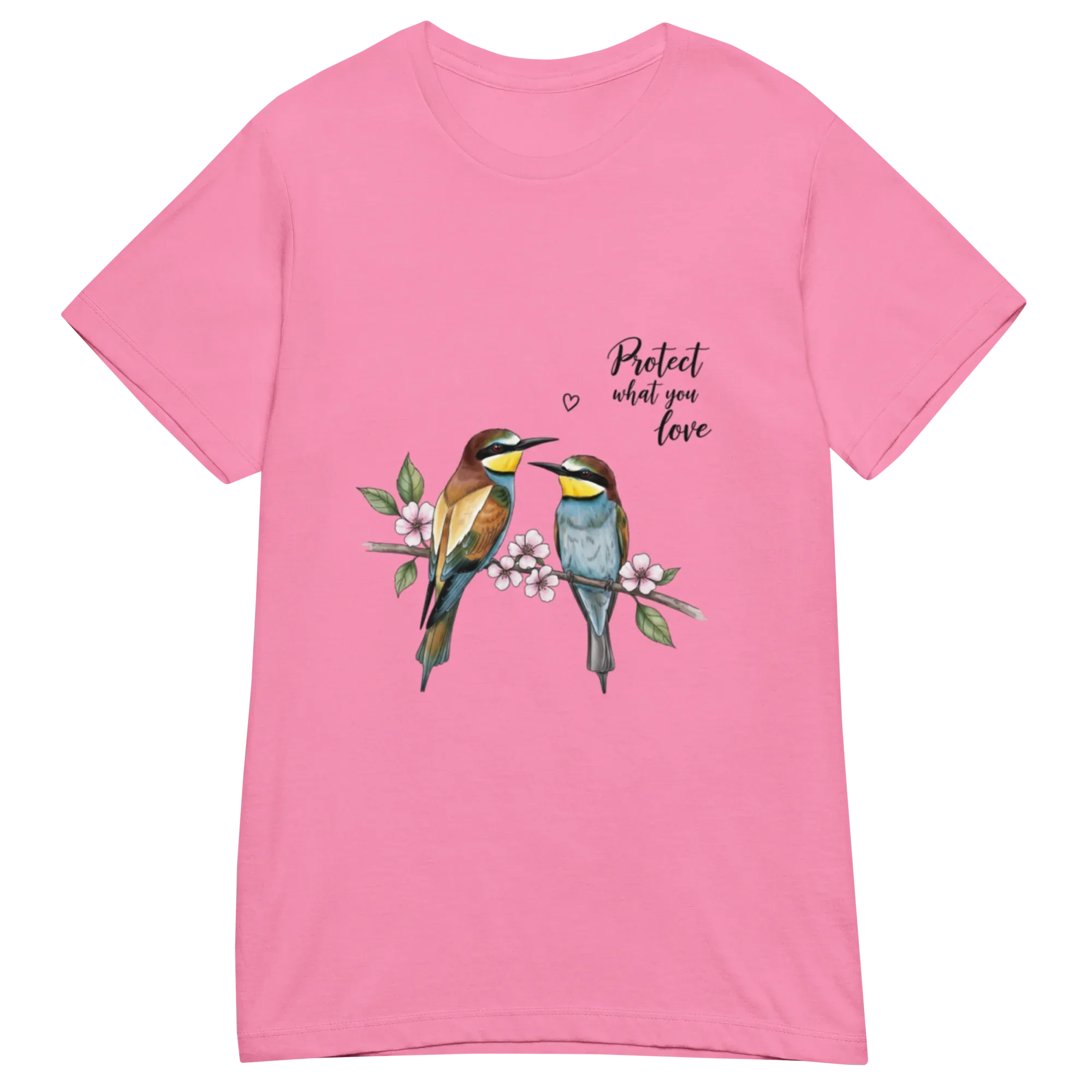 PROTECT WHAT YOU LOVE women’s t-shirt - Red / S - Printoo Shop - 9536394_22182