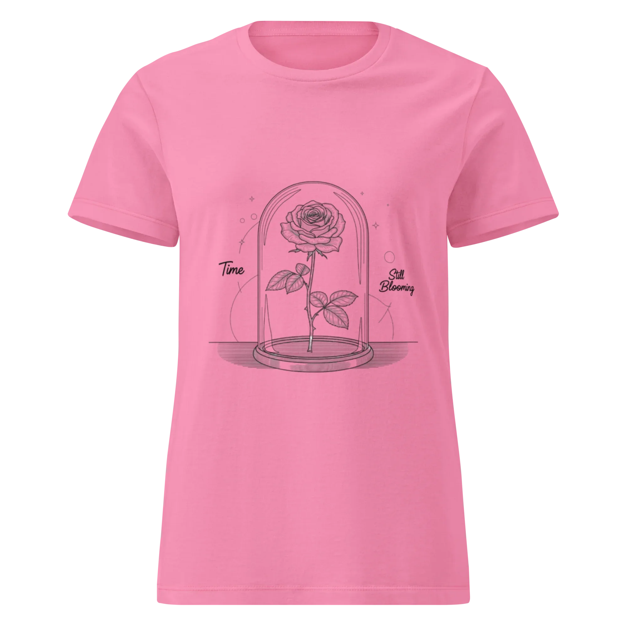 STILL FLOURISHING ROSE women’s t-shirt - - Printoo Shop -