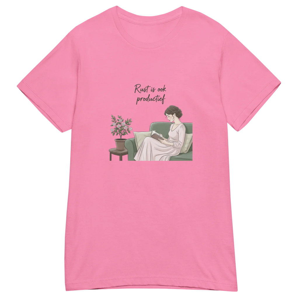 REST IS ALSO PRODUCTIVE women’s t-shirt - Charcoal / S - Printoo Shop - 9812374_22176