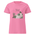 REST IS ALSO PRODUCTIVE women’s t-shirt - Azalea / S - Printoo Shop - 9812374_22174